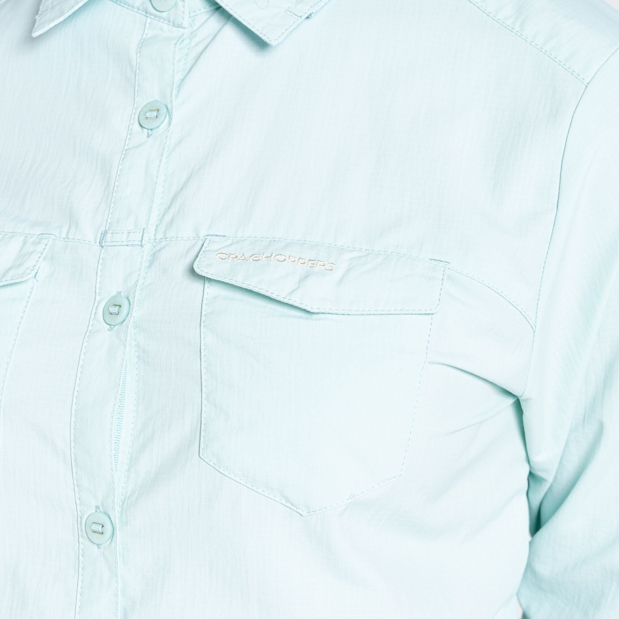 Women's Insect Shield® Adventure II Long-Sleeved Shirt - Poolside Green