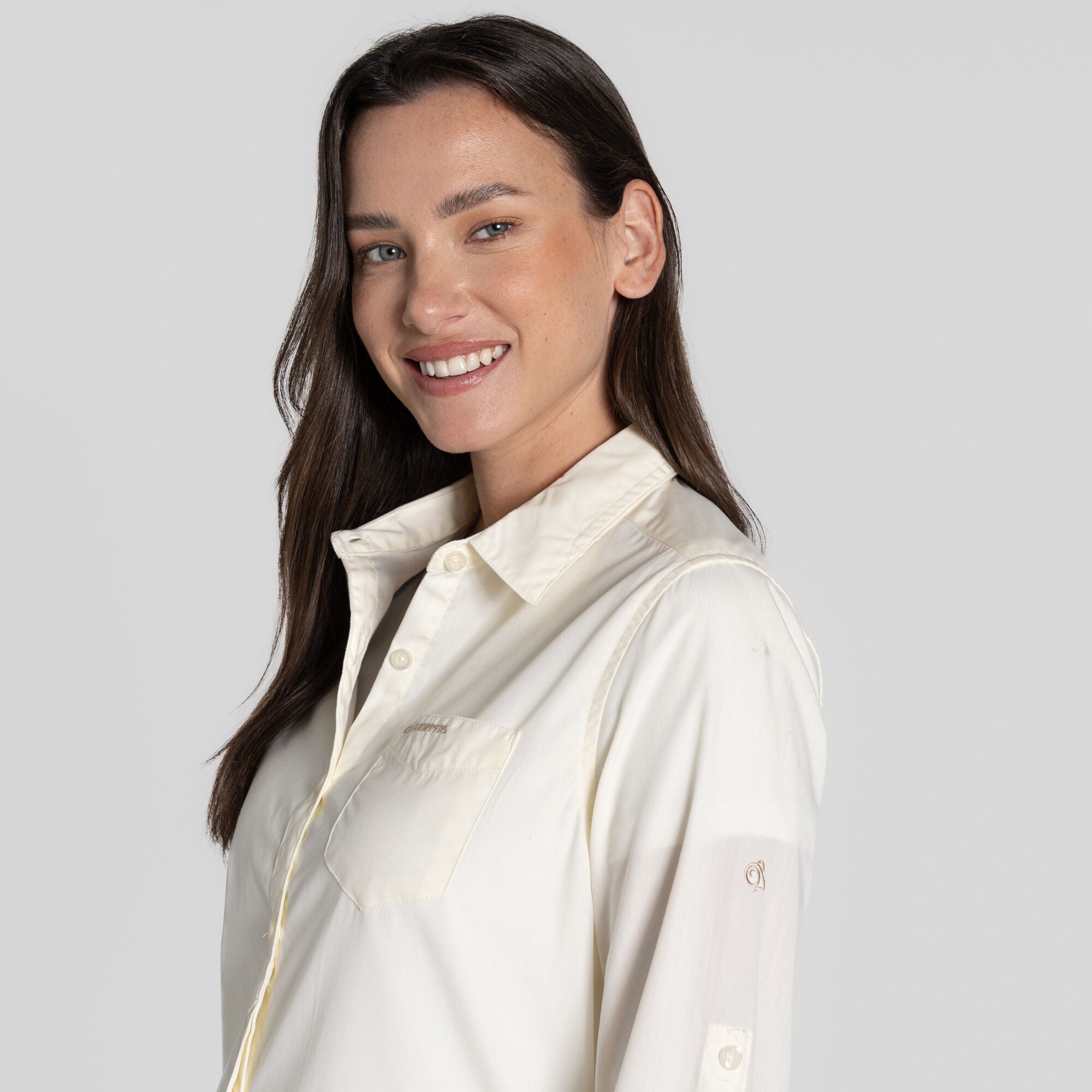 Women's Kiwi Long Sleeved Shirt - Sea Salt