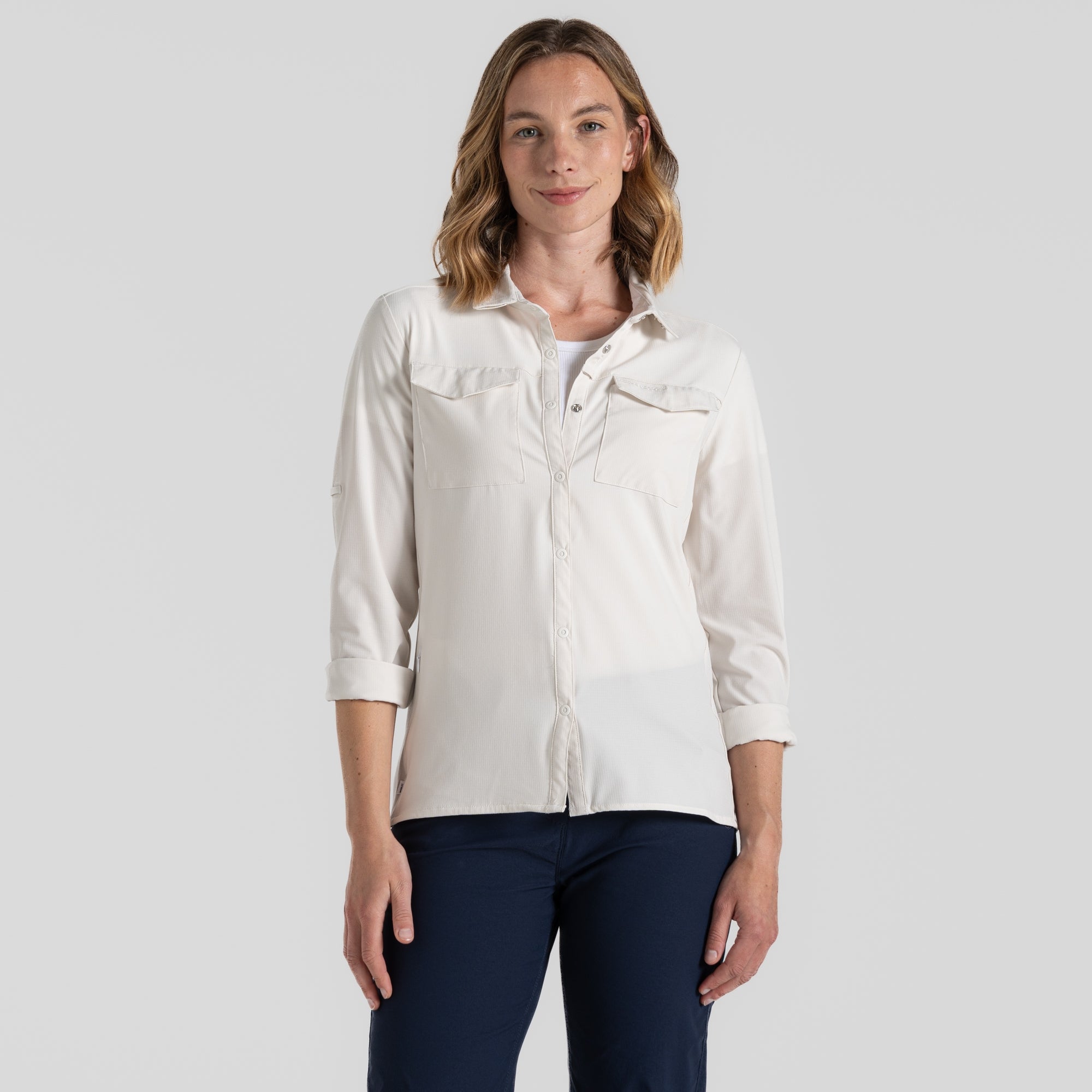 Women's Insect Shield® Pro III Long-Sleeved Shirt - Sea Salt