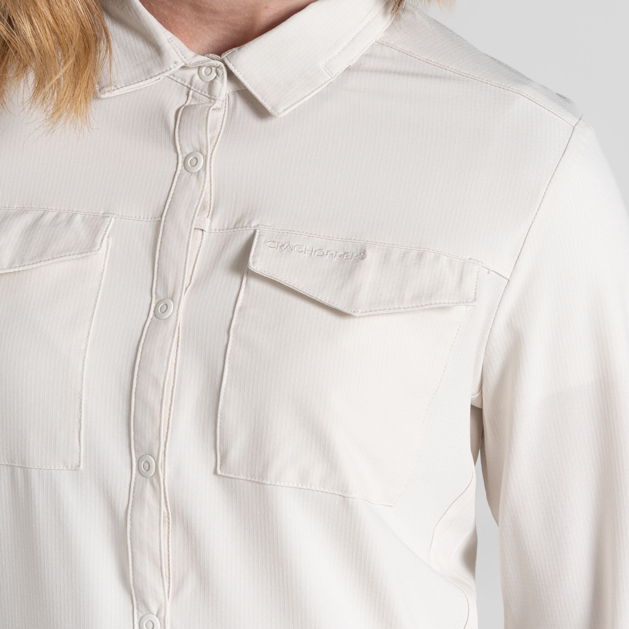 Women's Insect Shield® Pro III Long-Sleeved Shirt - Sea Salt