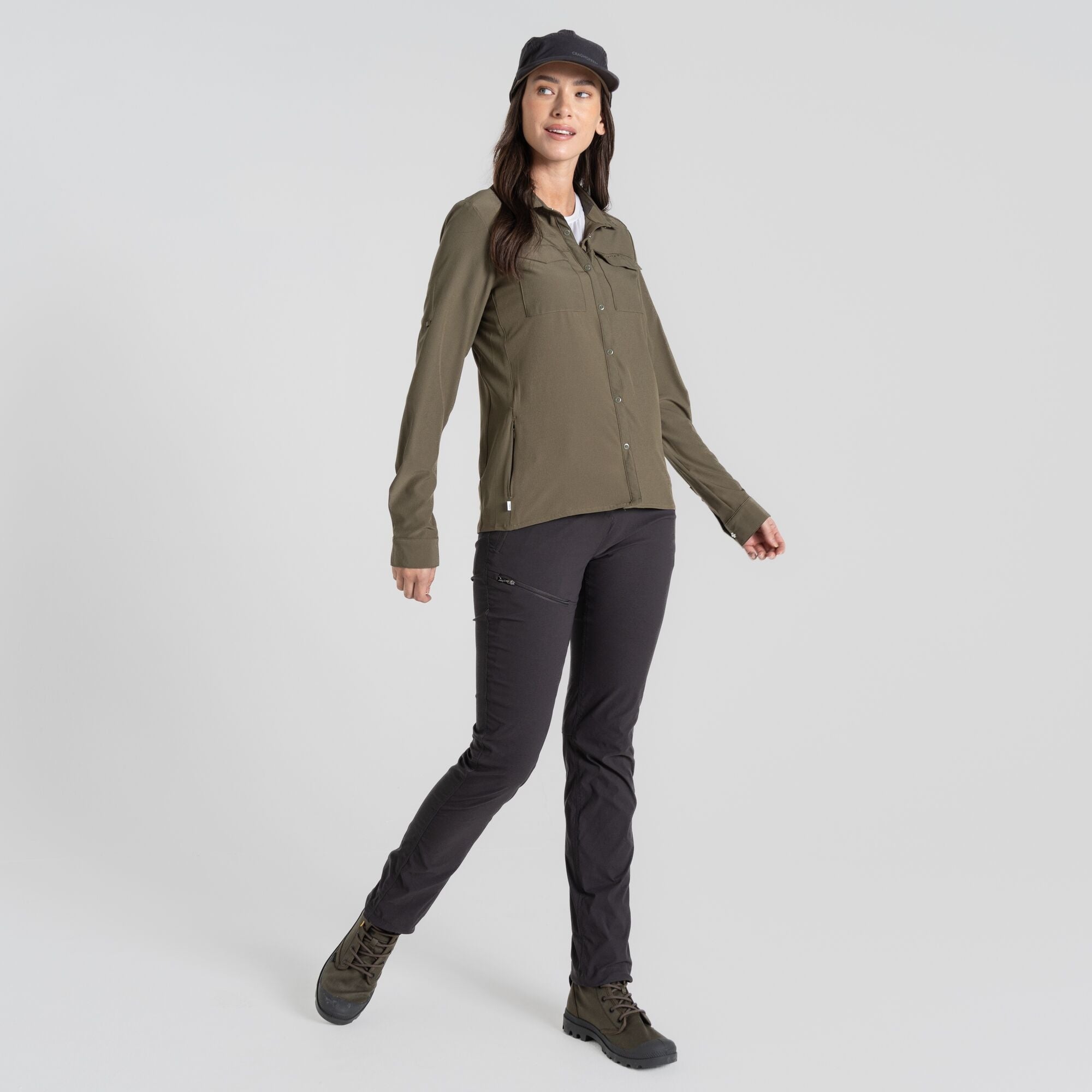 Women's Insect Shield® Pro III Long-Sleeved Shirt - Wild Olive