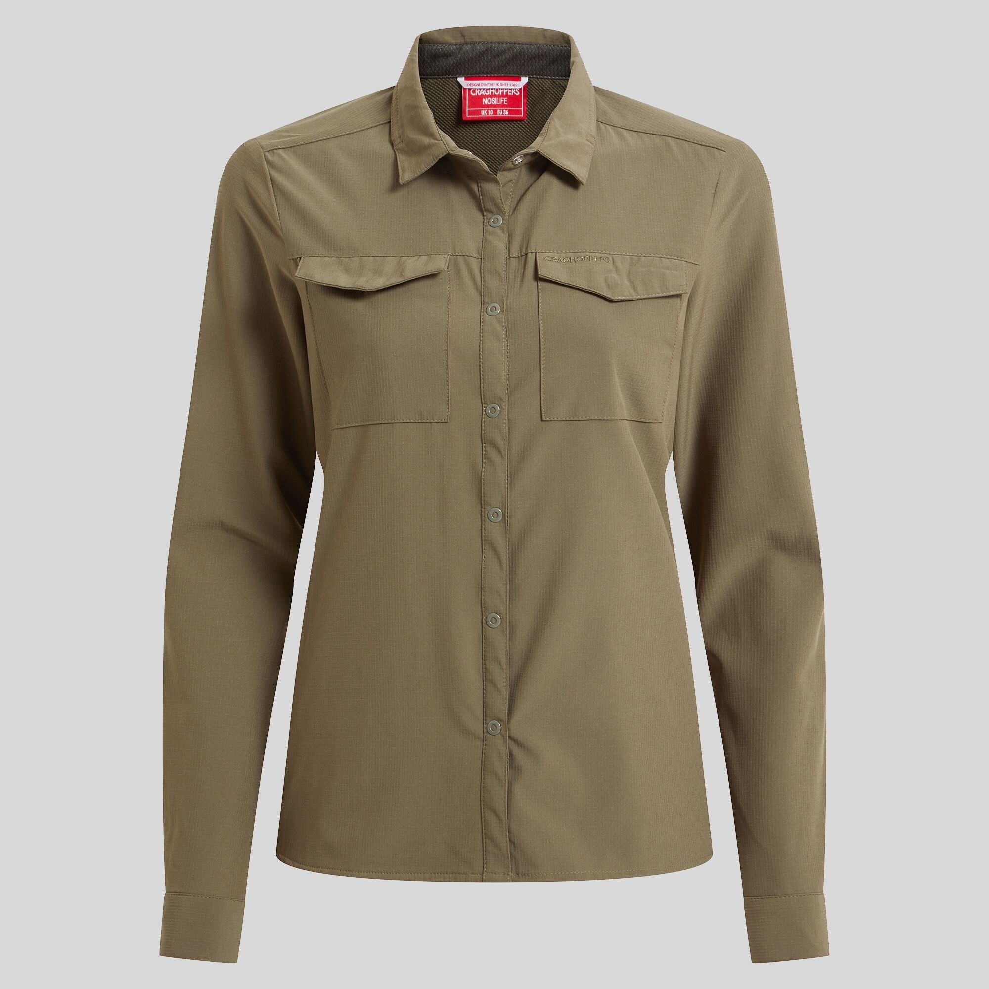 Women's Insect Shield® Pro III Long-Sleeved Shirt - Wild Olive