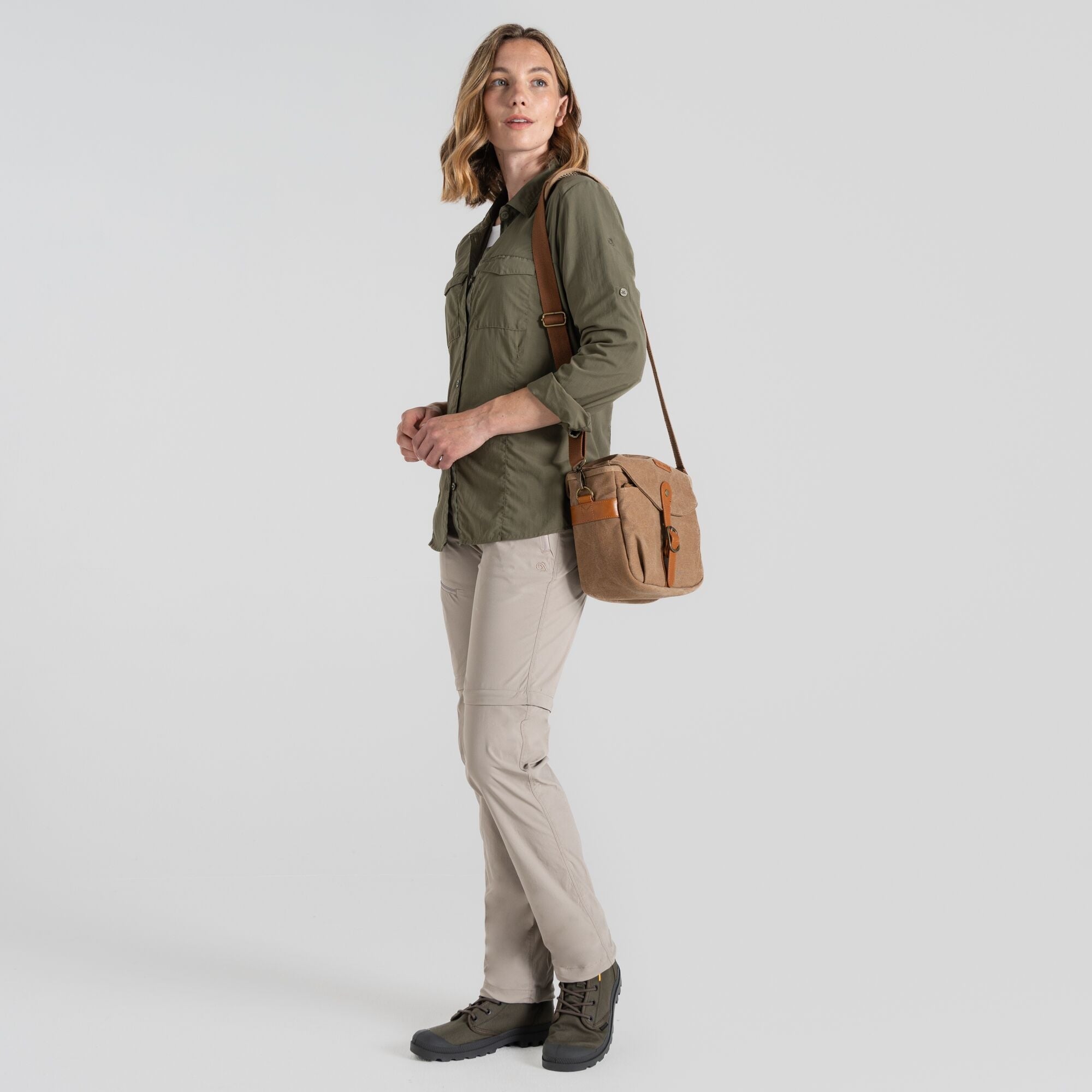 Women's Insect Shield® Adventure III Long-Sleeved Shirt - Wild Olive
