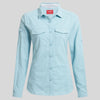 Women's Insect Shield® Adventure III Long-Sleeved Shirt - Sky Blue