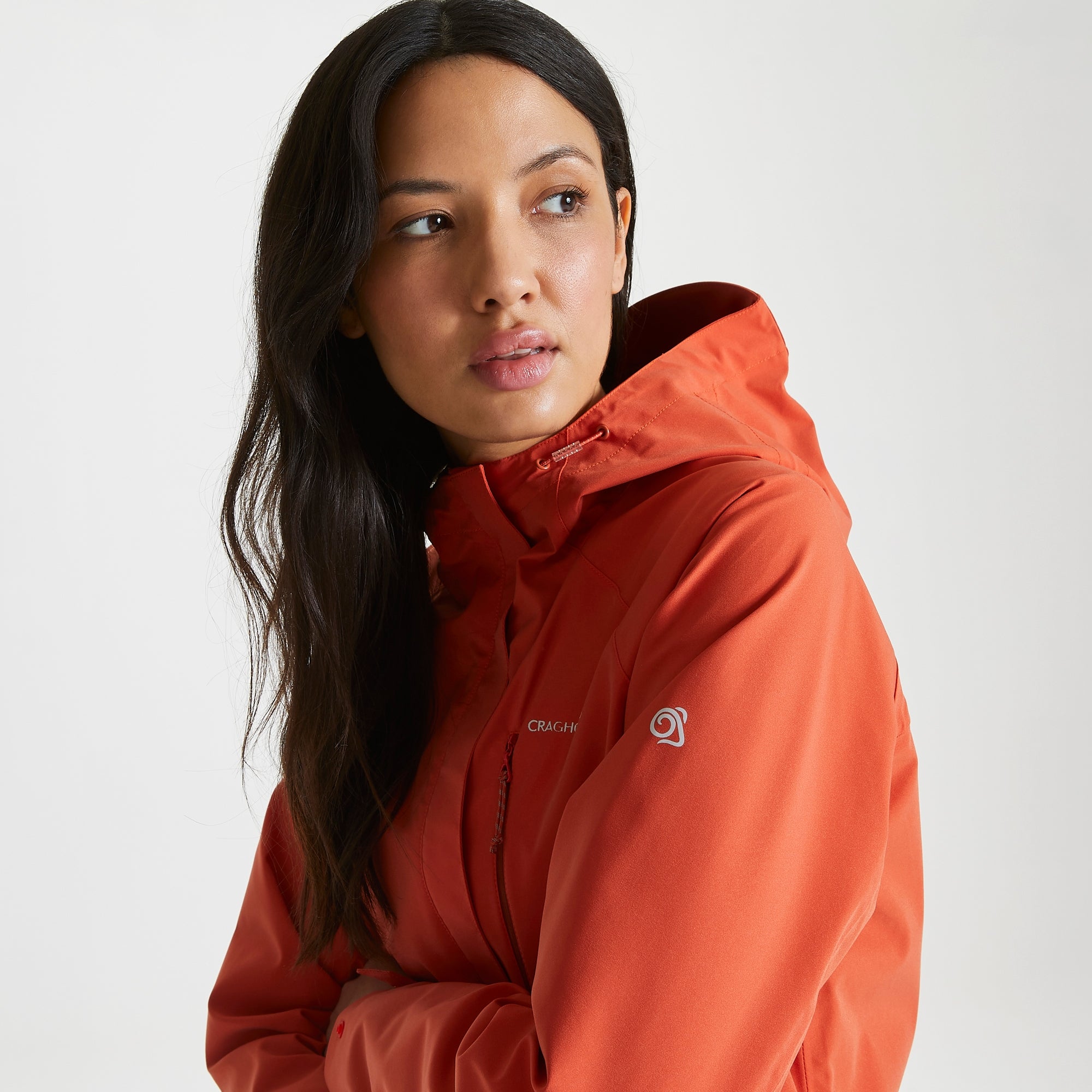 Women's Caldbeck Waterproof Jacket - Warm Ginger