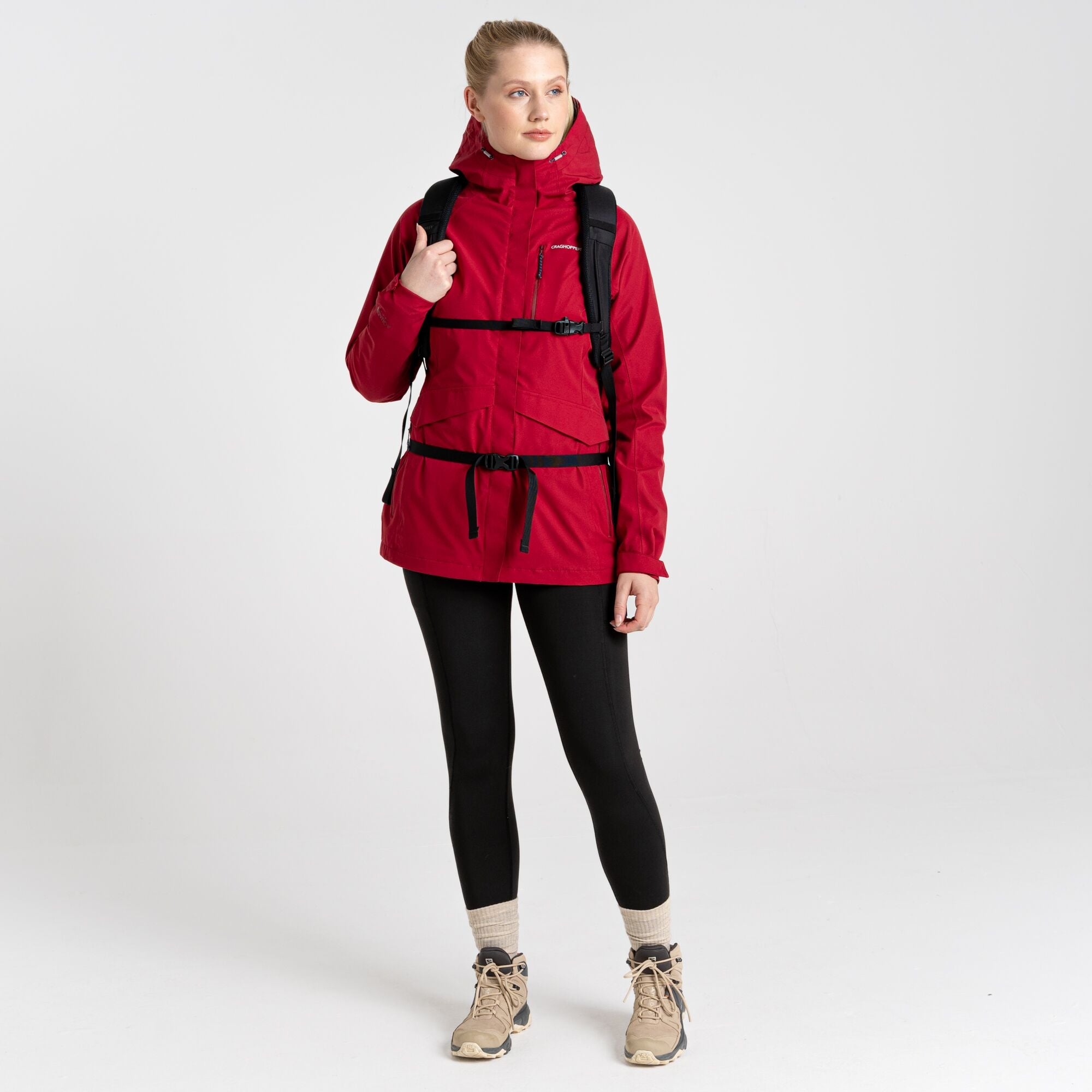 Women's Caldbeck Waterproof Jacket - Cardinal Red