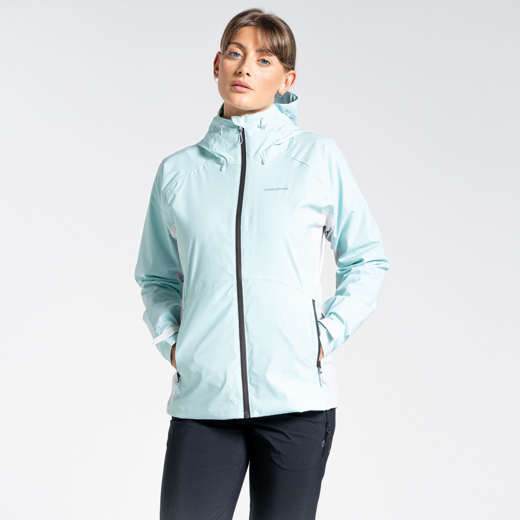 Women's Anza Jacket - Poolside Green/Lunar Grey