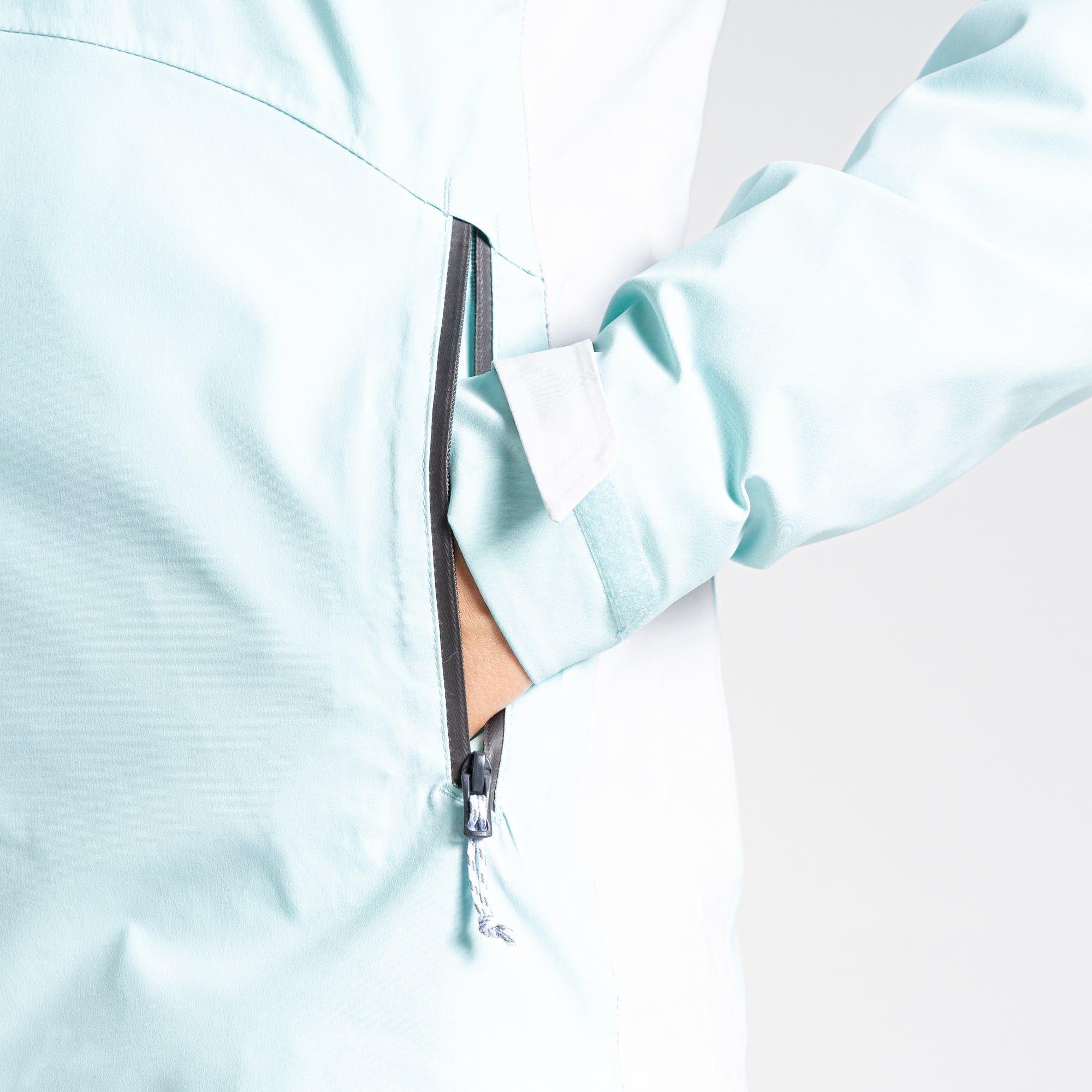 Women's Anza Jacket - Poolside Green/Lunar Grey