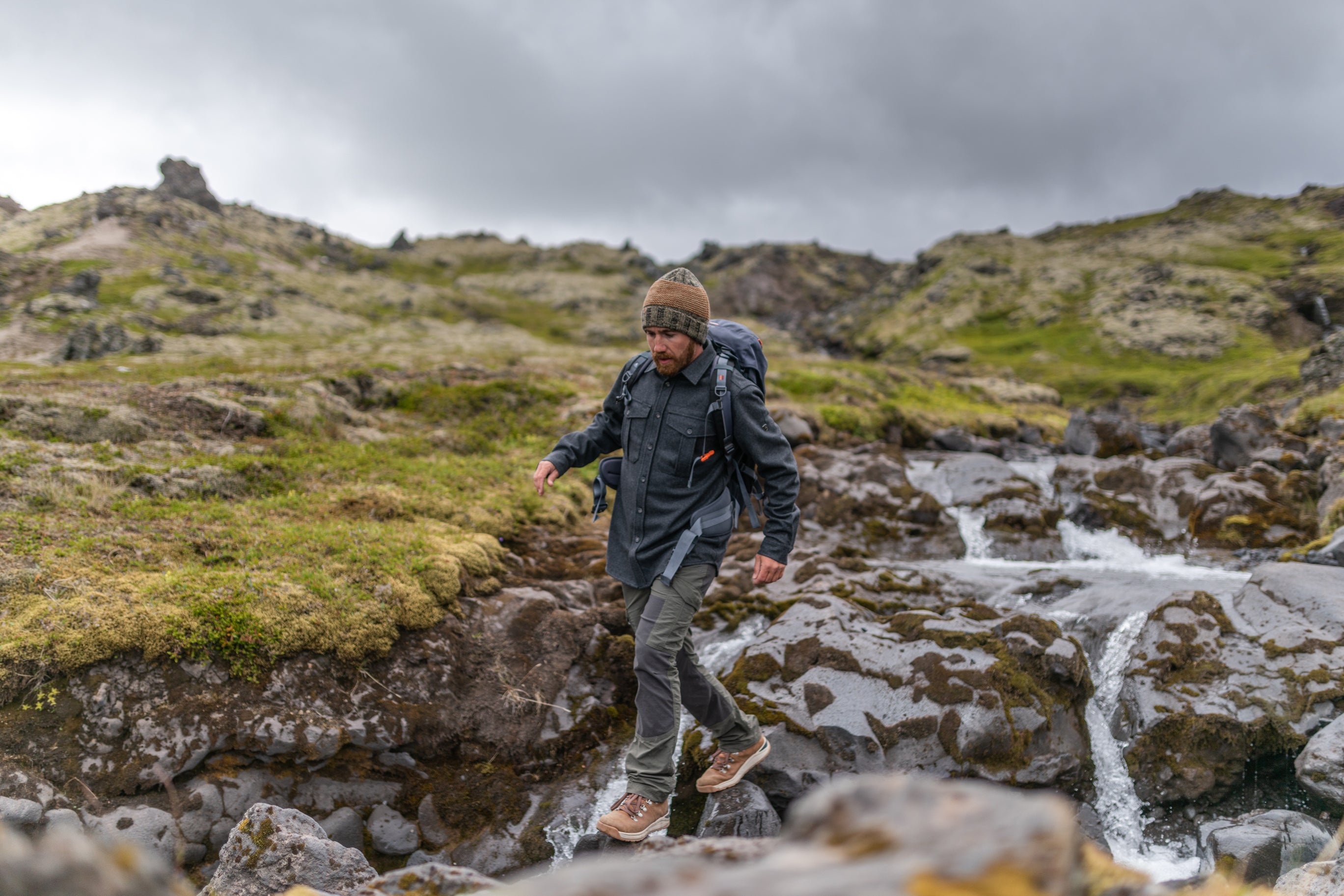 Men's Kiwi Pro Expedition Pants - Black Pepper/Black