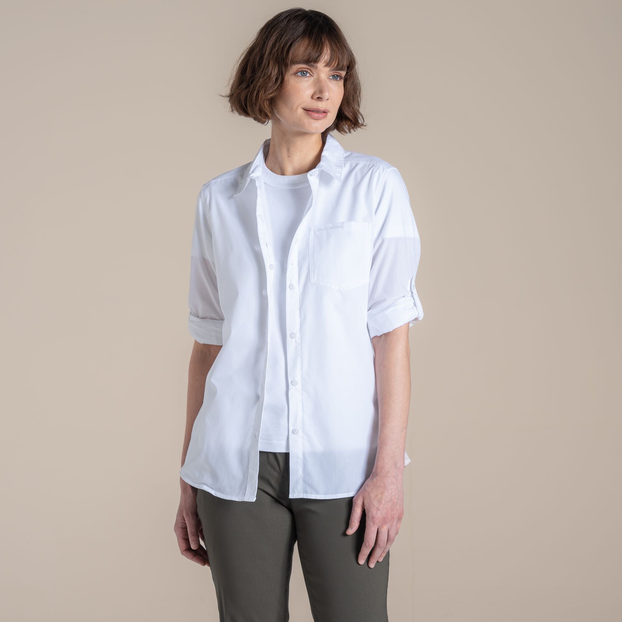 Women's Kiwi Long Sleeved Shirt - White