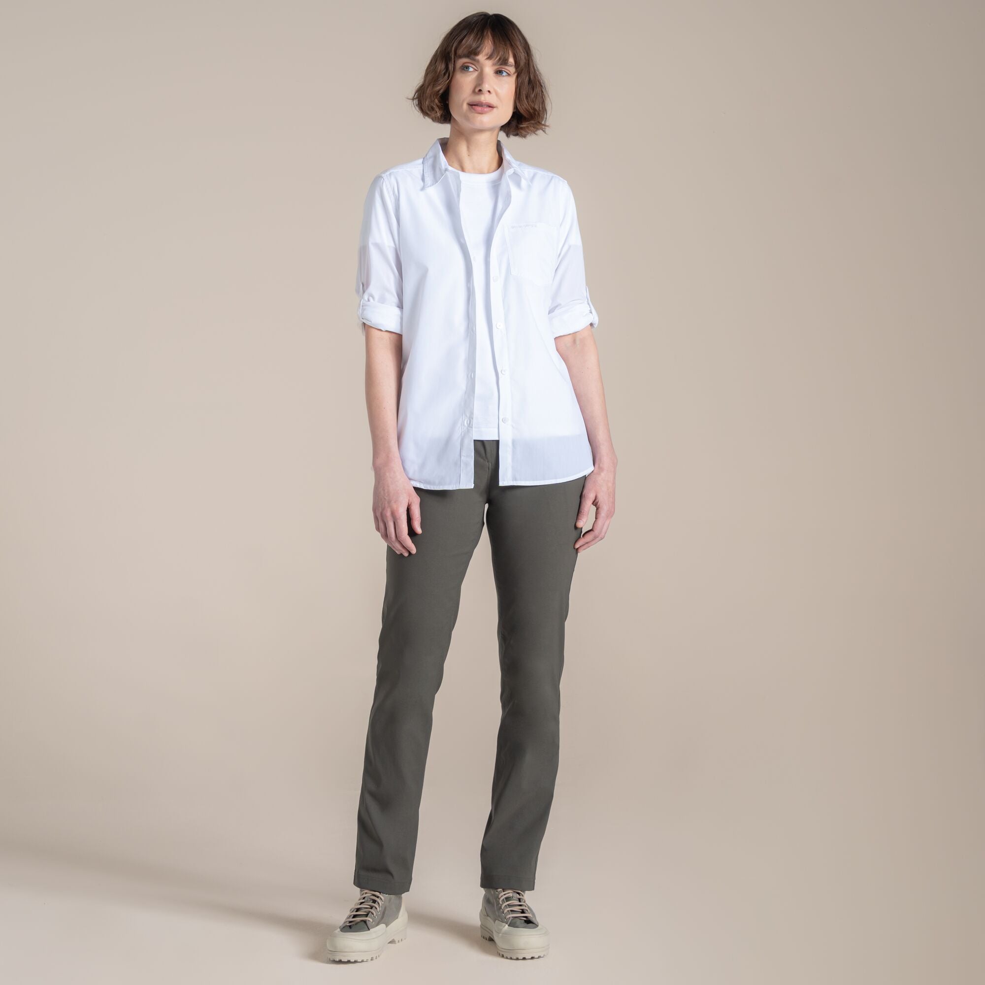 Women's Kiwi Long Sleeved Shirt - White