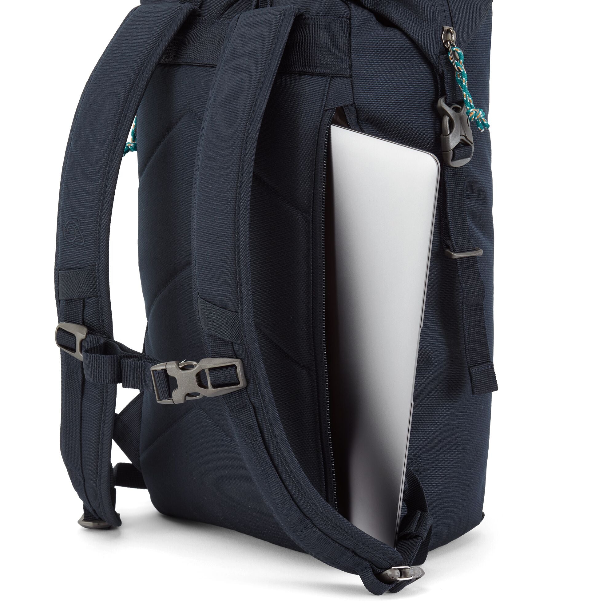 16L Kiwi Classic Rolltop Backpack - Blue Navy