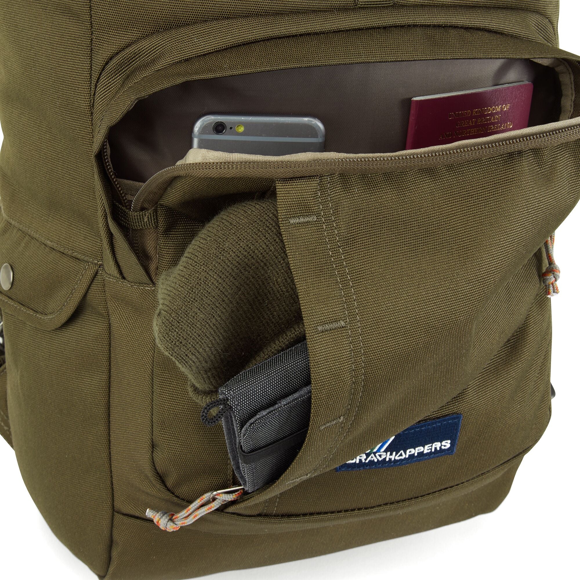 26L Kiwi Classic Rolltop Backpack - Woodland Green