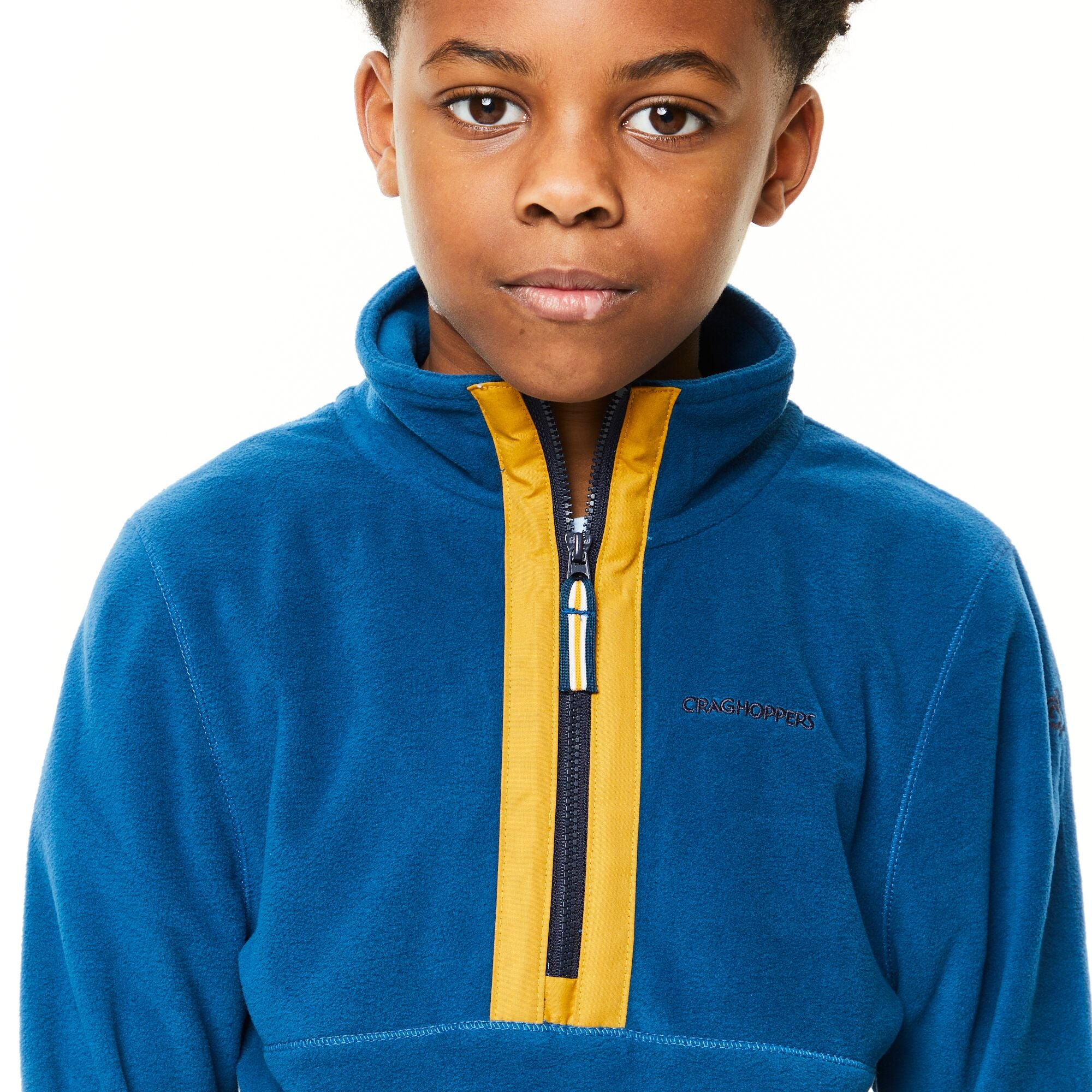 Kid's Norcross Half Zip Fleece - Poseidon Blue