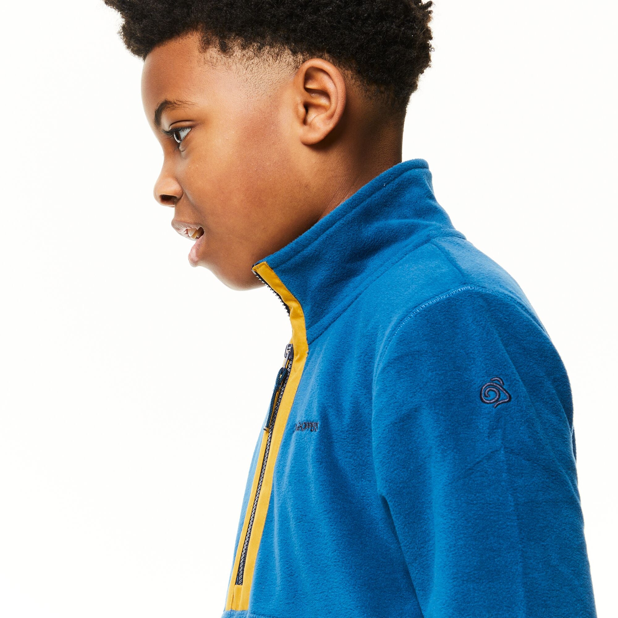 Kid's Norcross Half Zip Fleece - Poseidon Blue