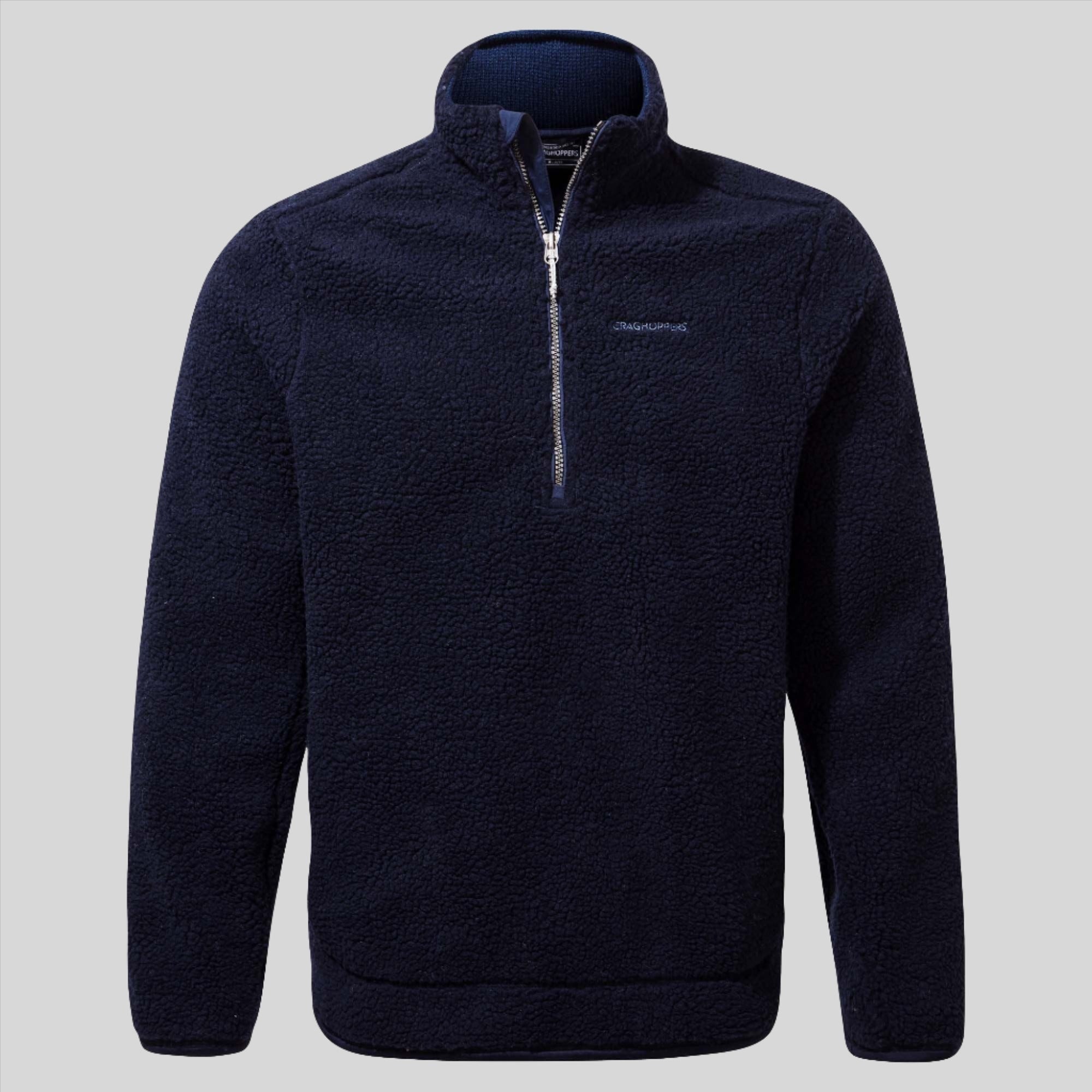 Men's Elroy Half Zip Fleece - Blue Navy