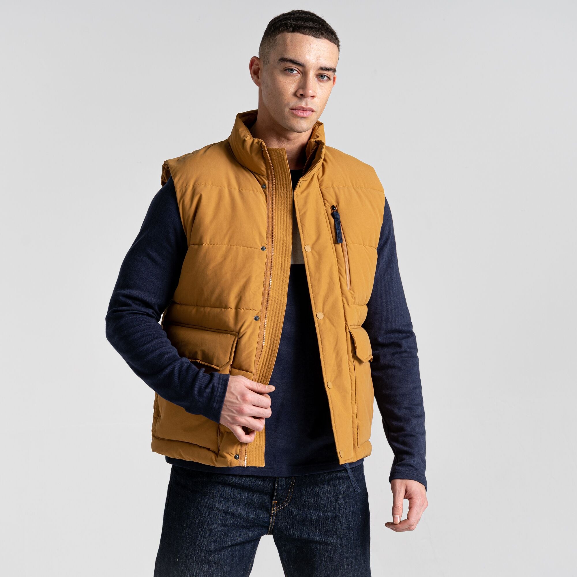 Men's Dunbeath Vest - Taupe