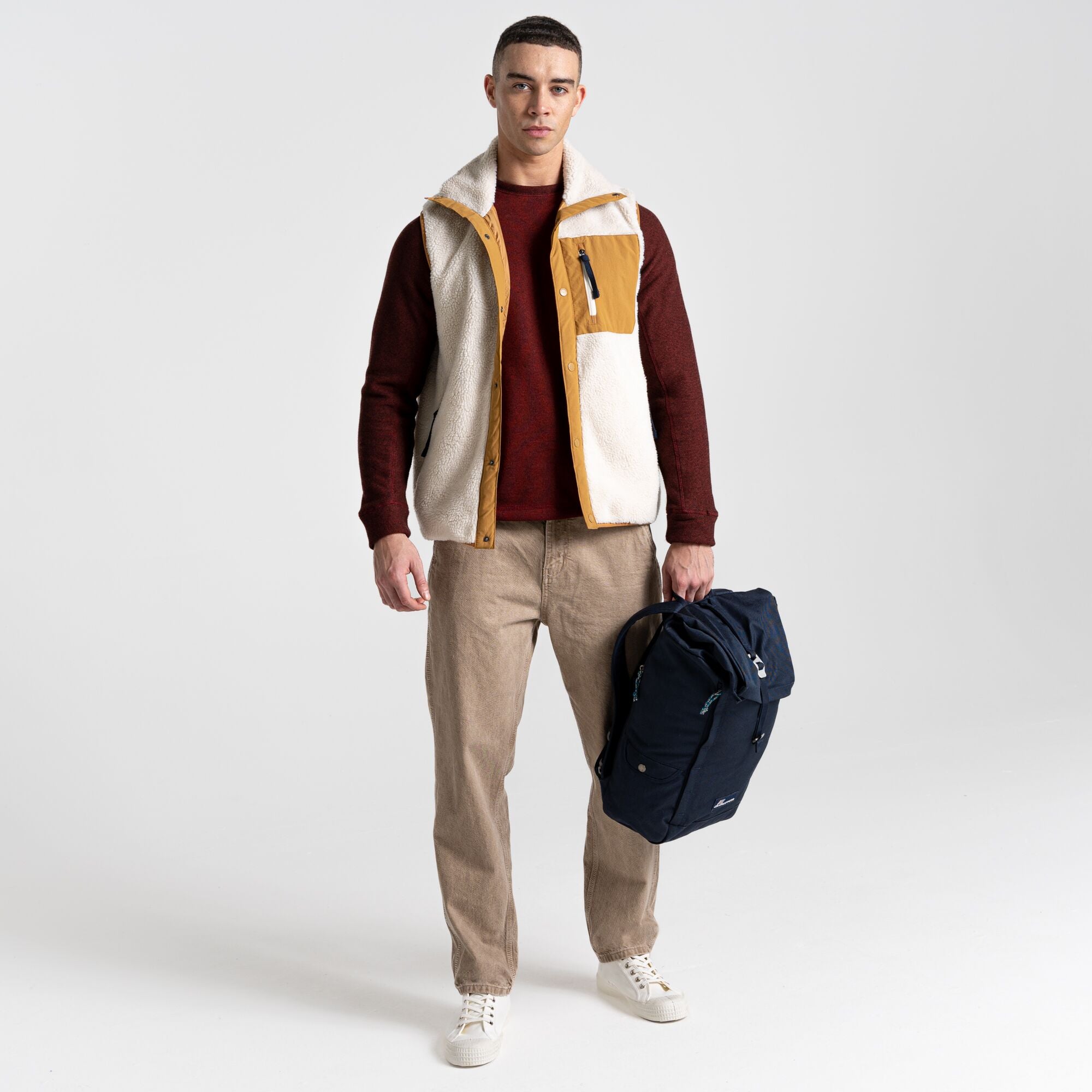 Men's Mercer Vest - Ecru