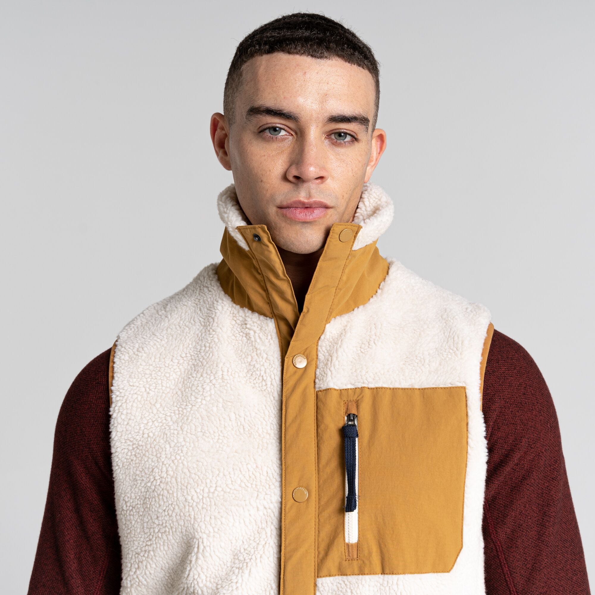 Men's Mercer Vest - Ecru