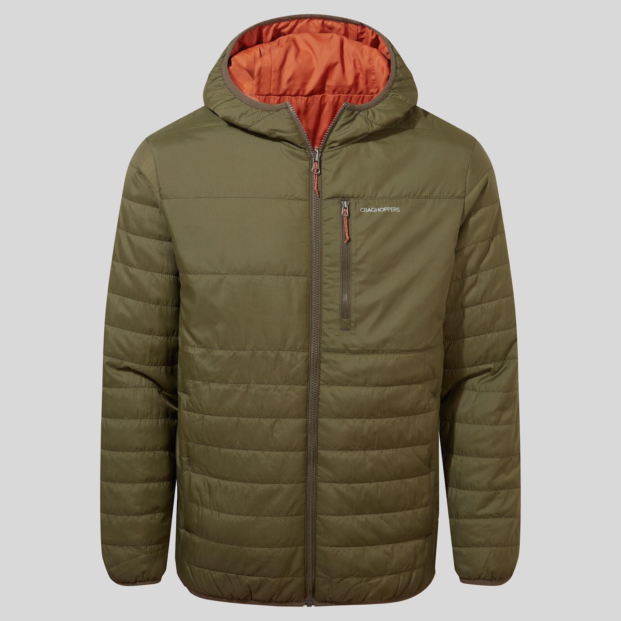 Men's Compresslite Hooded Jacket - Parka Green