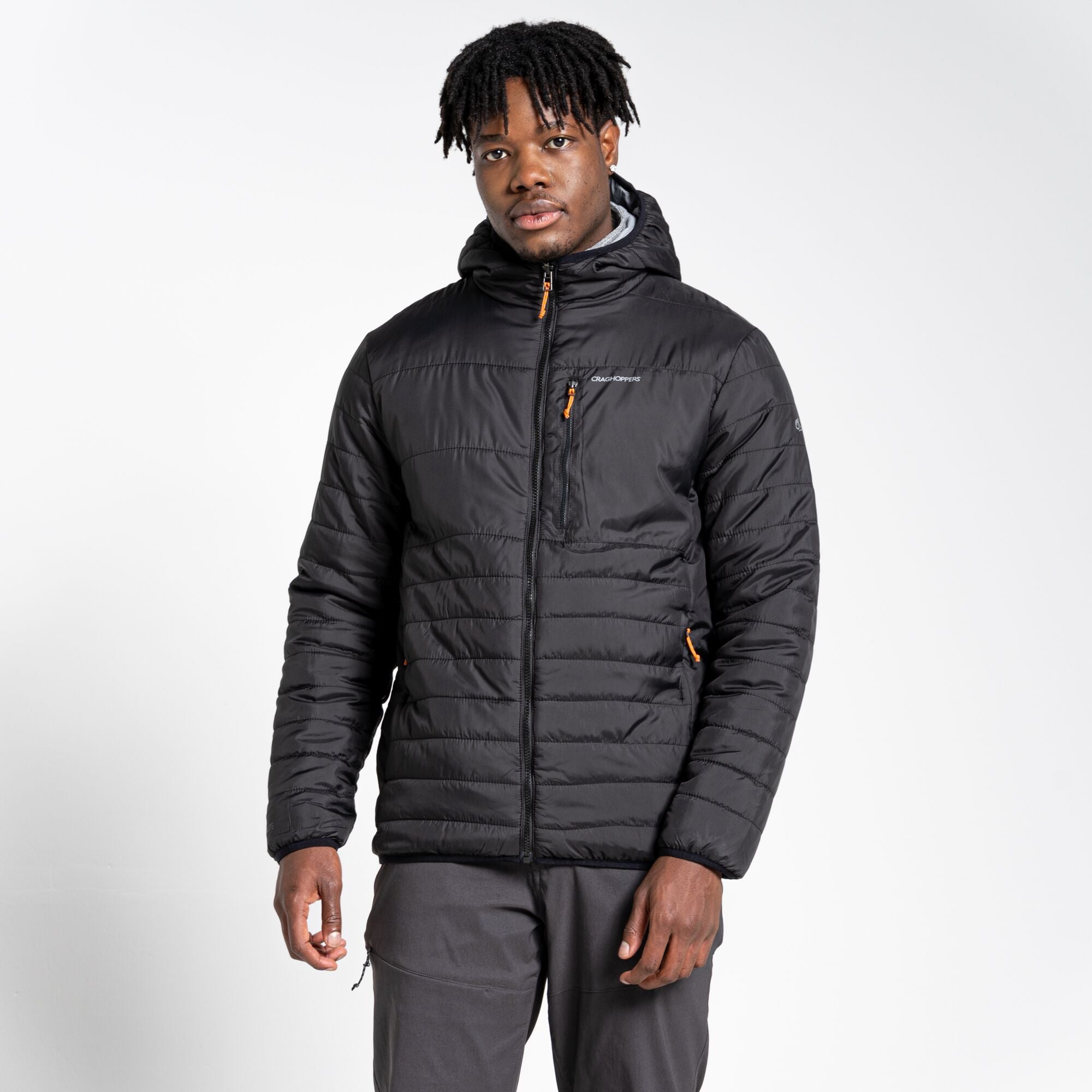 Men's Compresslite Hooded Jacket - Black