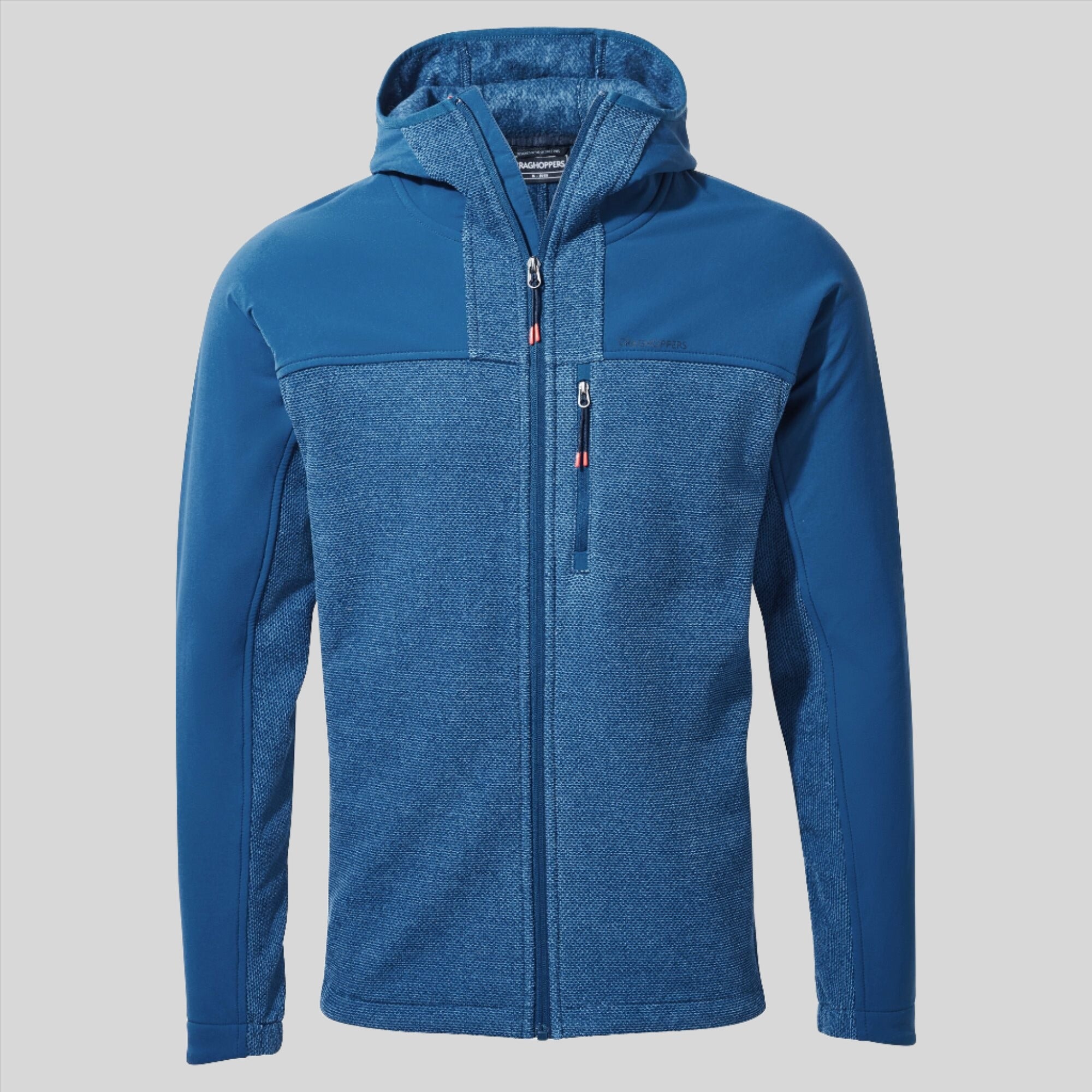Men's Abrigo Hooded Jacket | Poseidon Blue