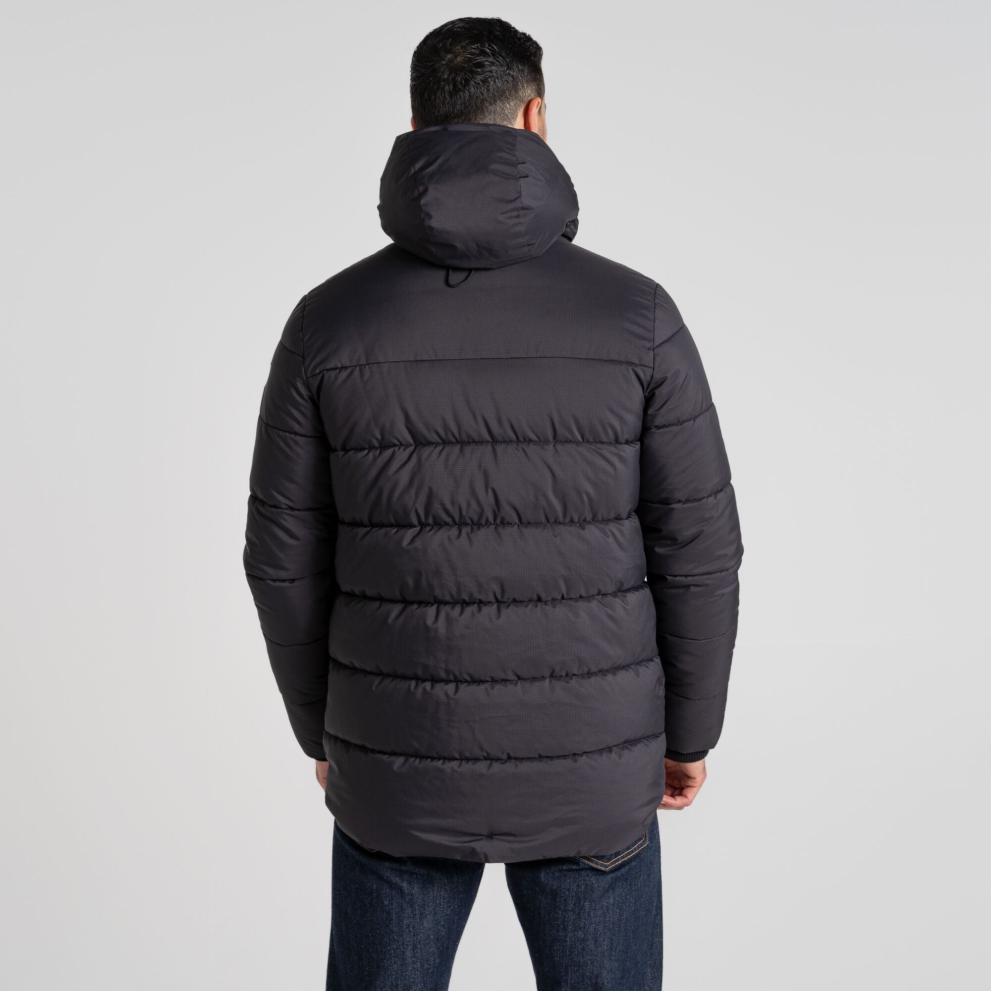 Men's Sutherland Insulated Hooded Jacket | Black