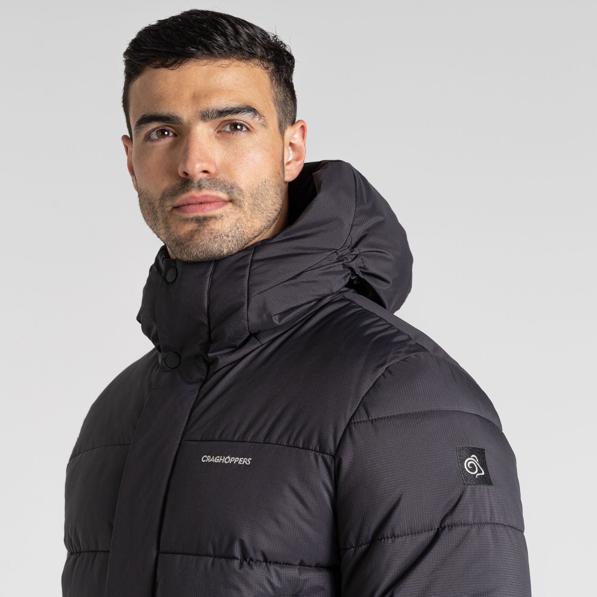 Men's Sutherland Insulated Hooded Jacket - Black