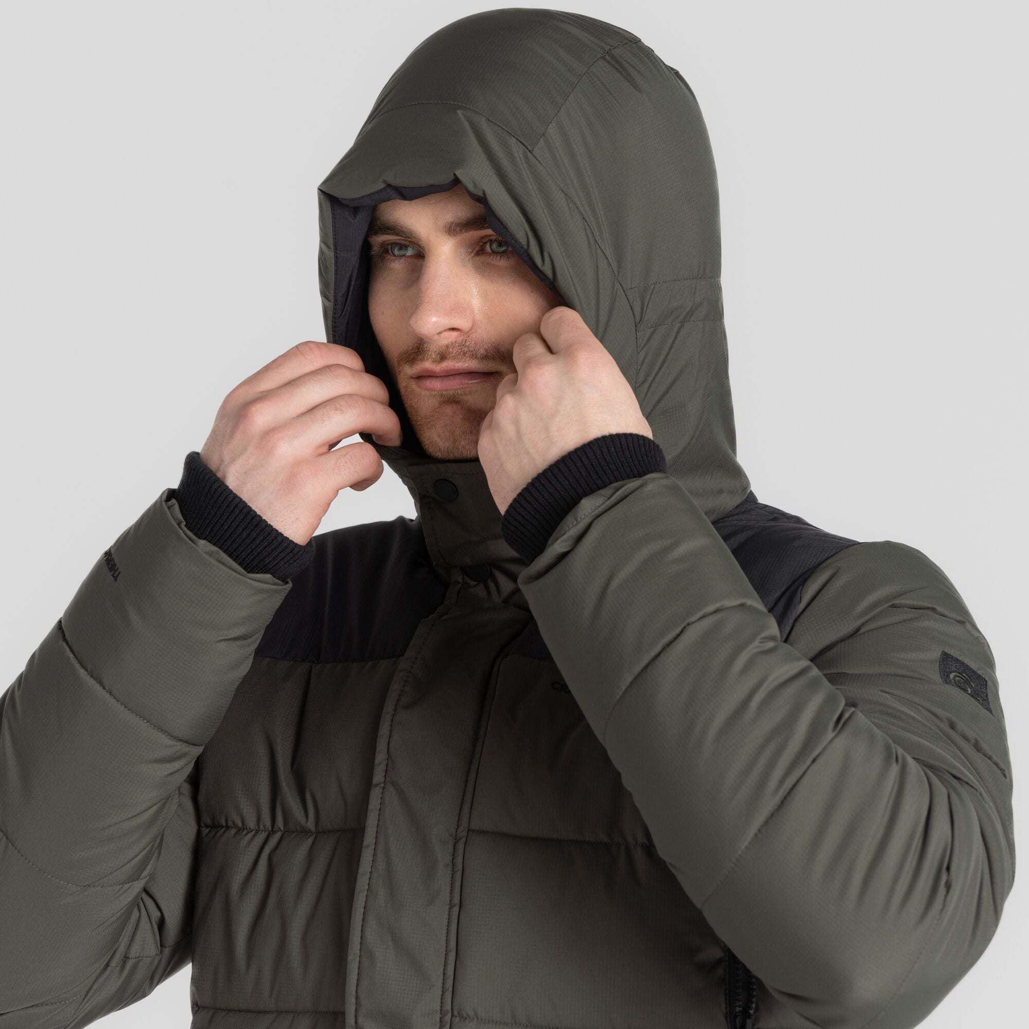 Men's Sutherland Insulated Hooded Jacket | Woodland Green/Black