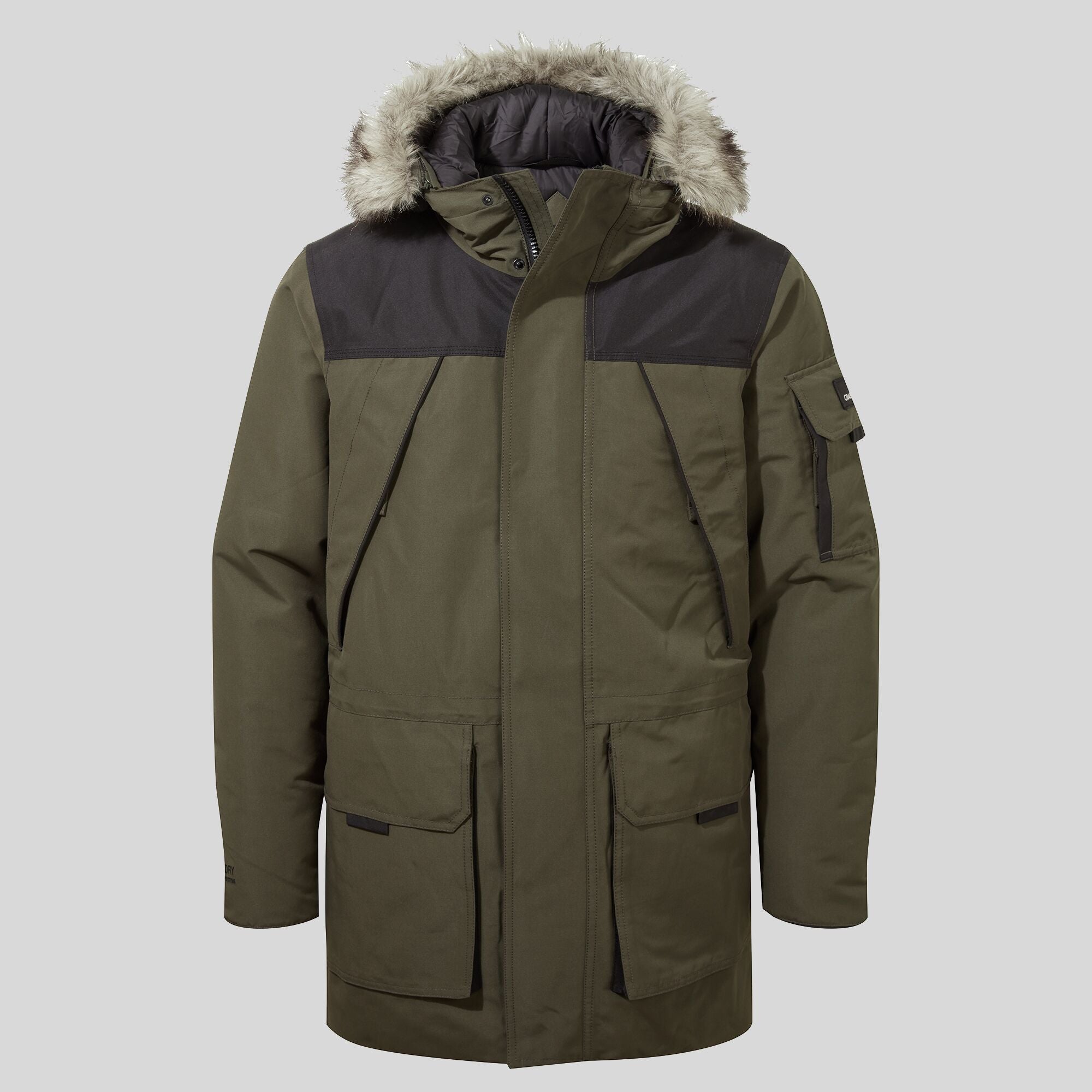 Men's Bishorn II Insulated Jacket - Woodland Green-Black