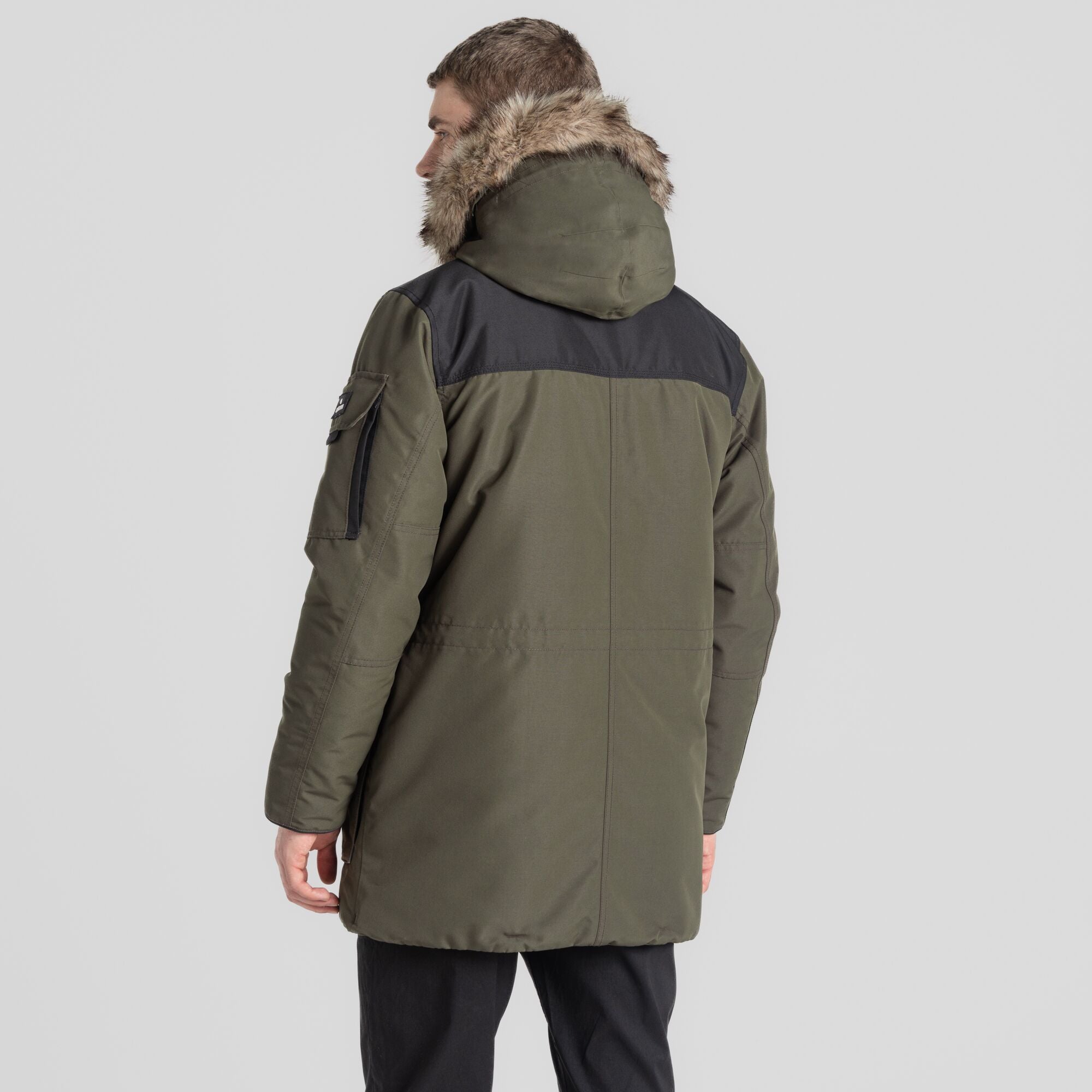 Men's Bishorn II Insulated Jacket - Woodland Green/Black