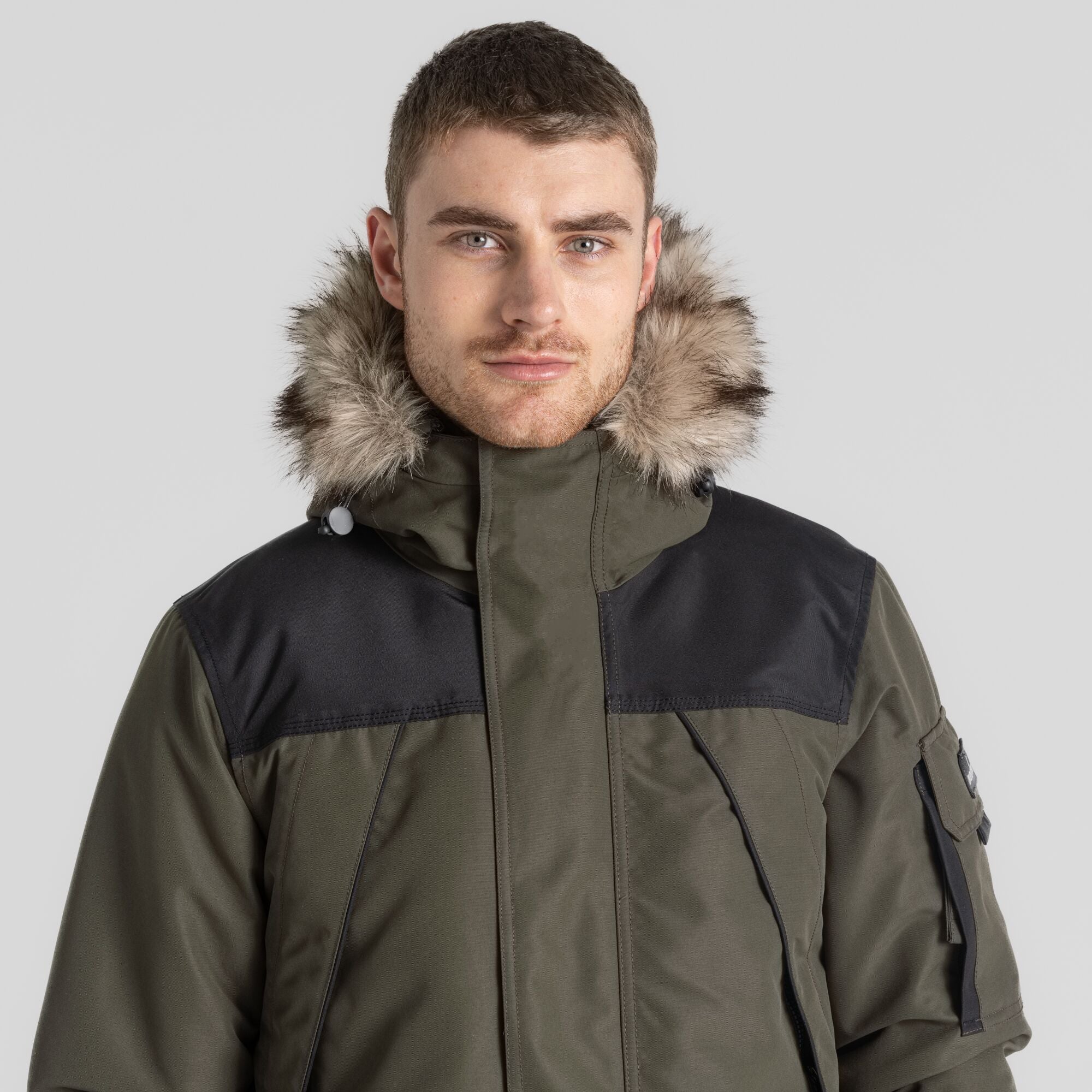Men's Bishorn II Insulated Jacket - Woodland Green/Black