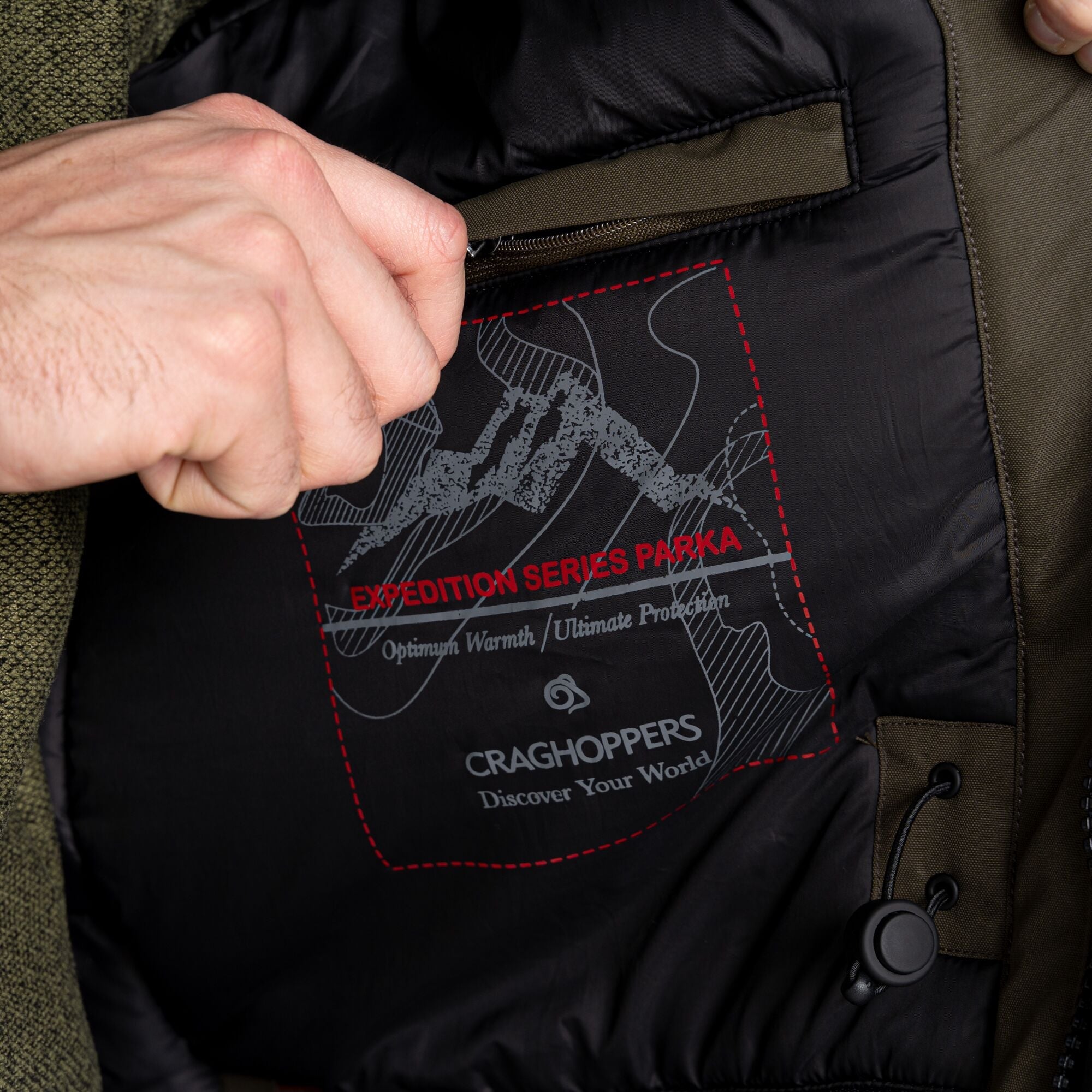 Men's Bishorn II Insulated Jacket - Woodland Green/Black