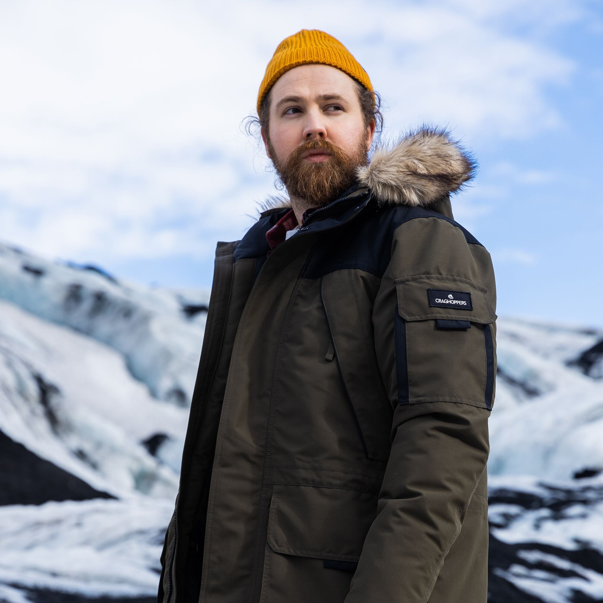Men's Bishorn II Insulated Jacket - Woodland Green-Black
