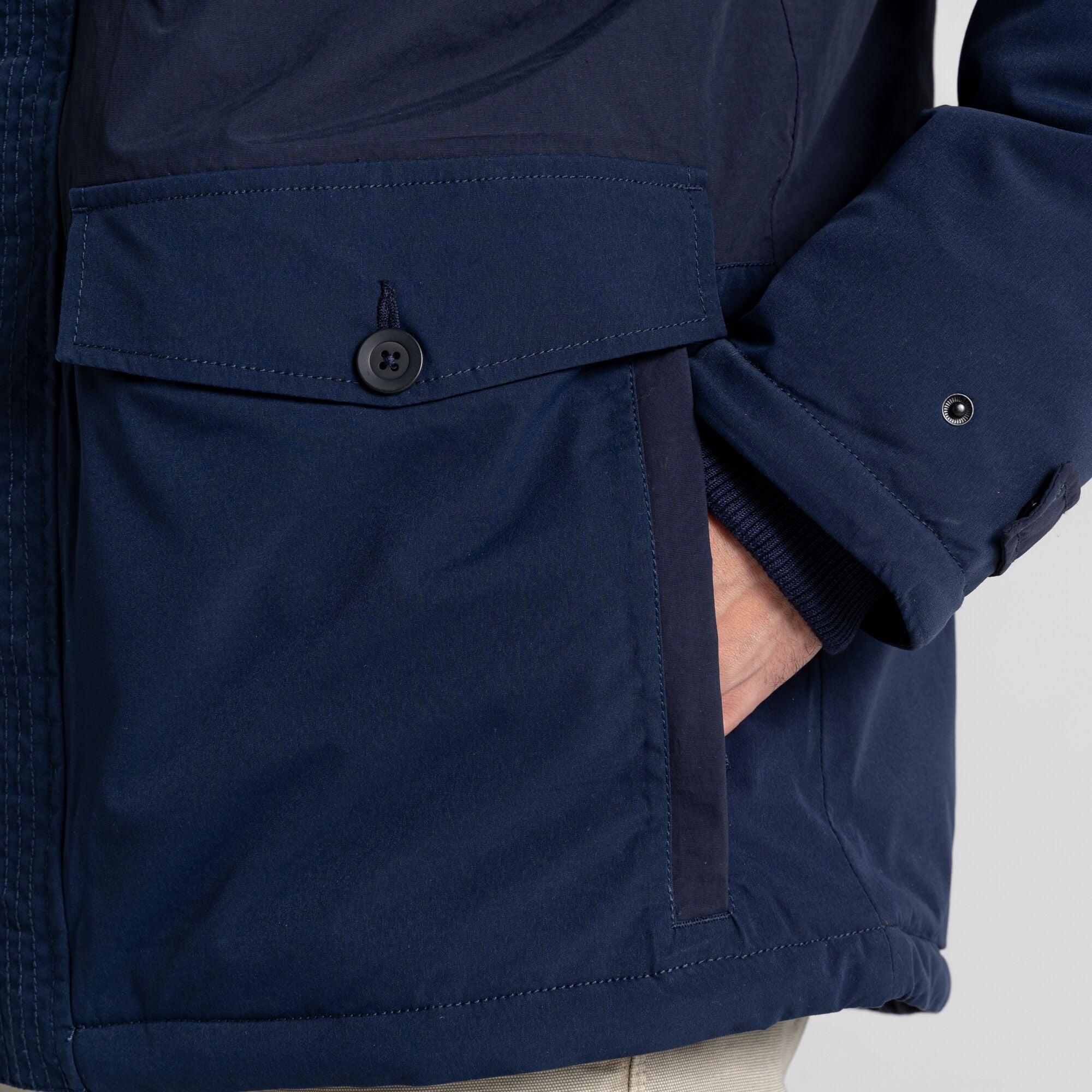 Men's Sinclair Insulated Hooded Jacket - Blue Navy