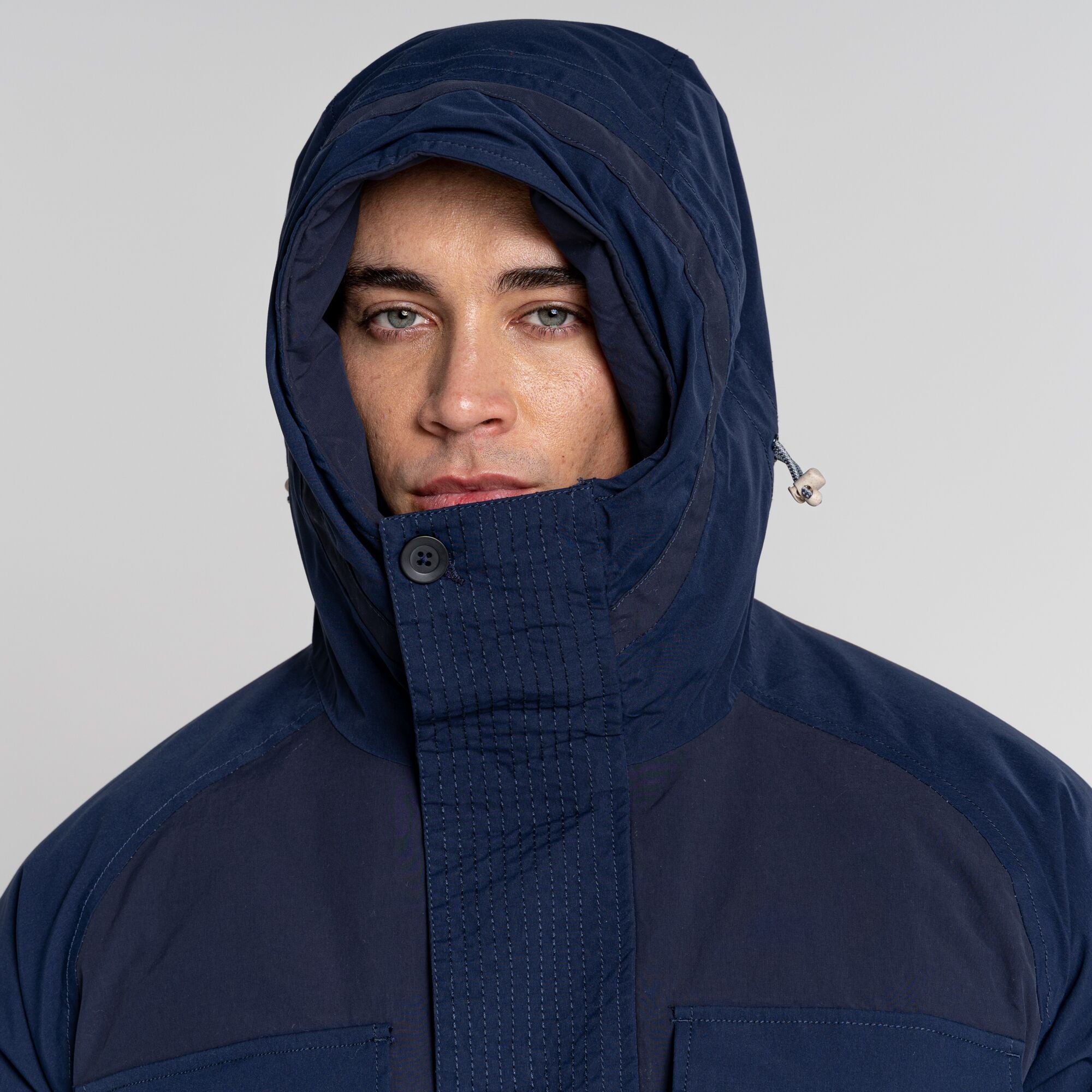 Men's Sinclair Insulated Hooded Jacket - Blue Navy