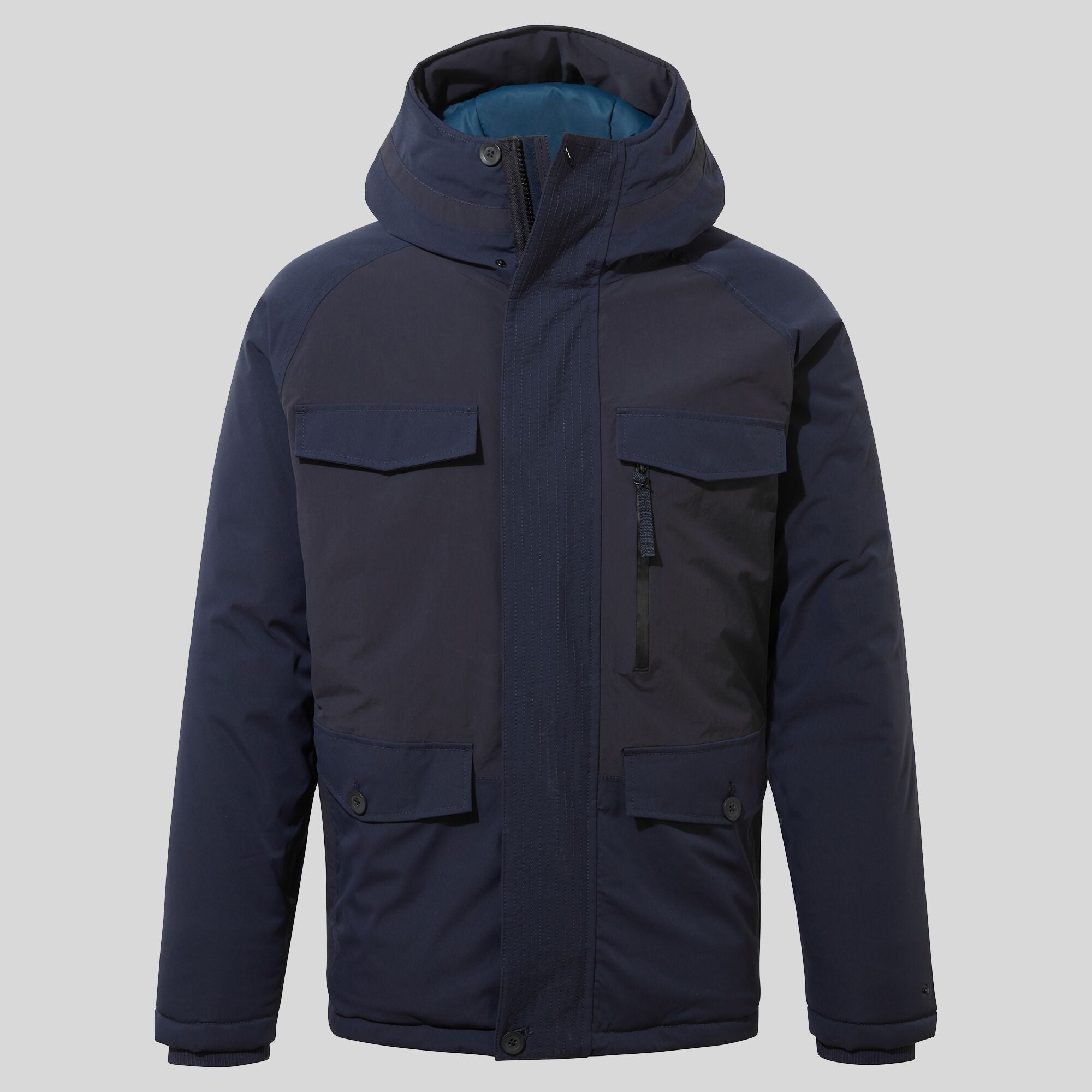 Men's Sinclair Insulated Hooded Jacket - Blue Navy