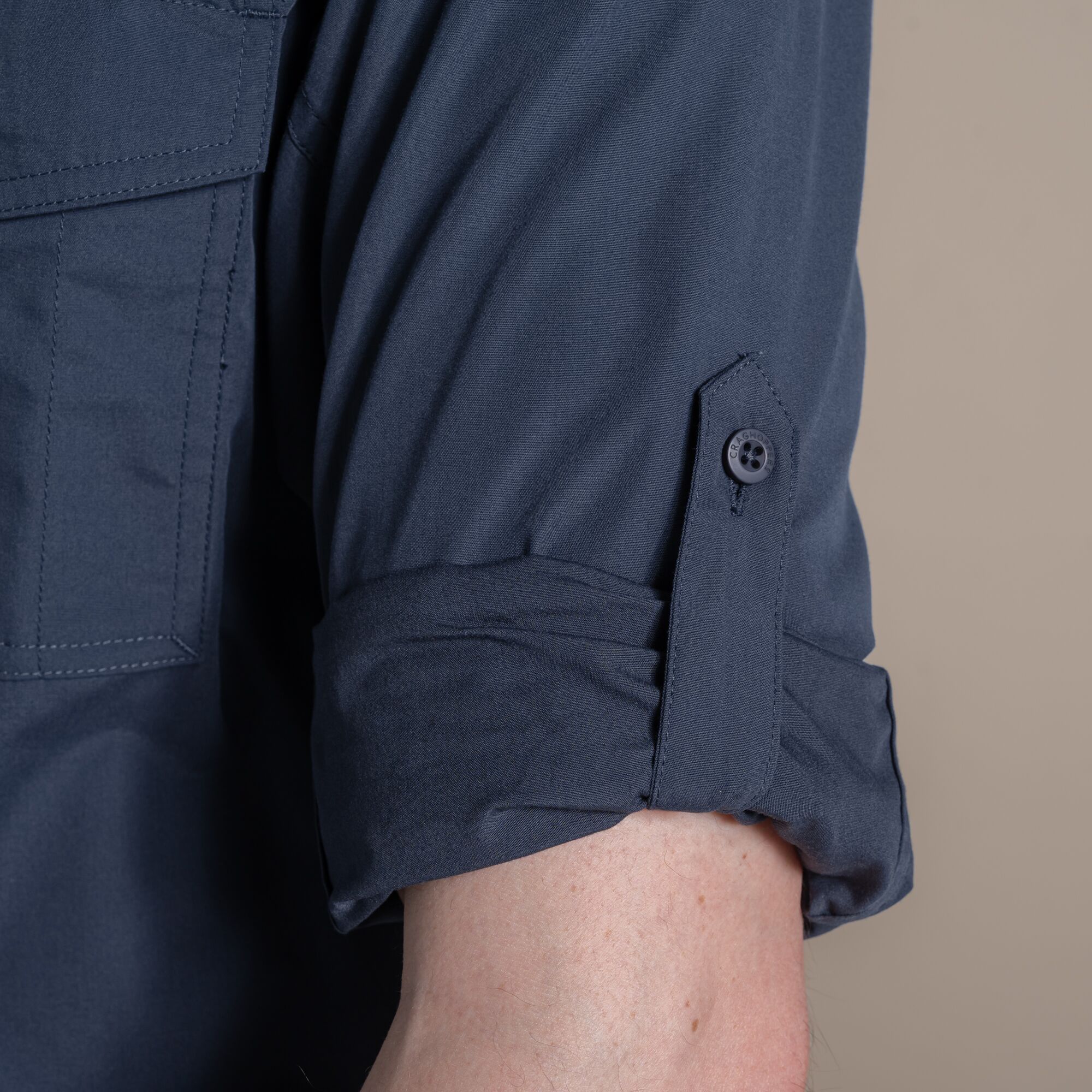 Men's Kiwi II Long Sleeved Shirt - Ombre Blue