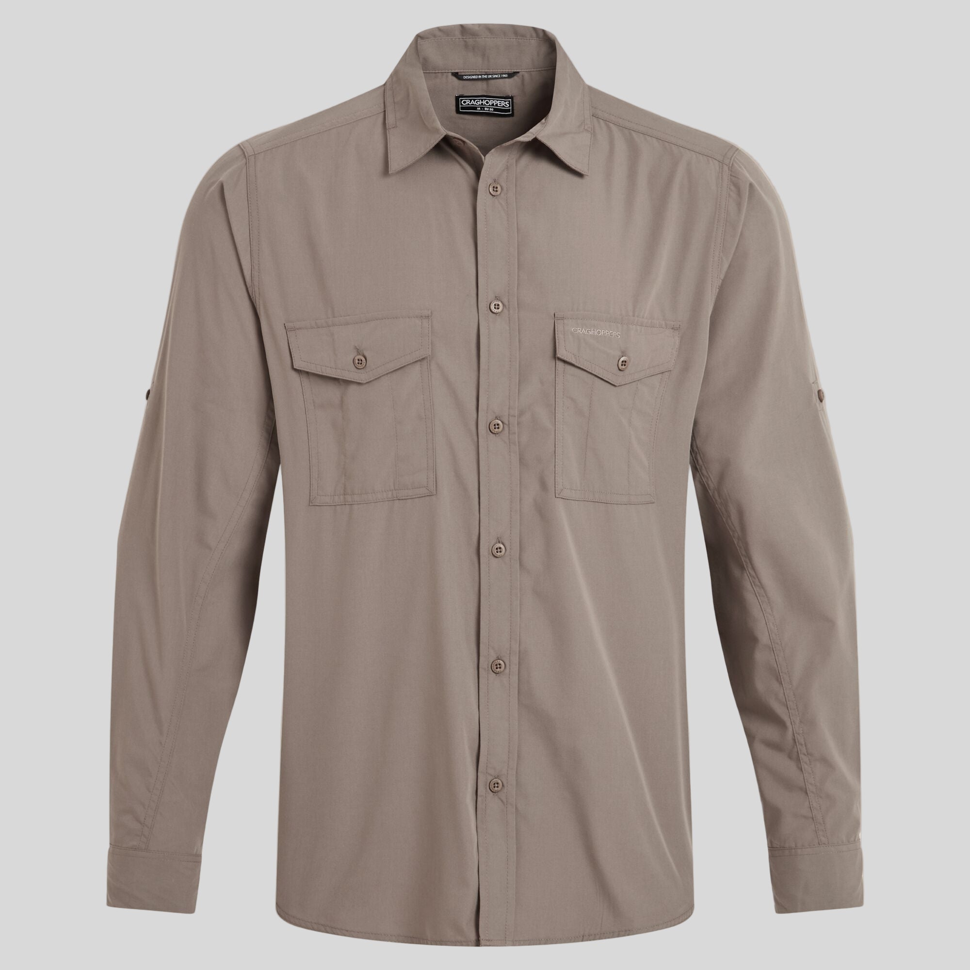Men's Kiwi II Long Sleeved Shirt - Pebble