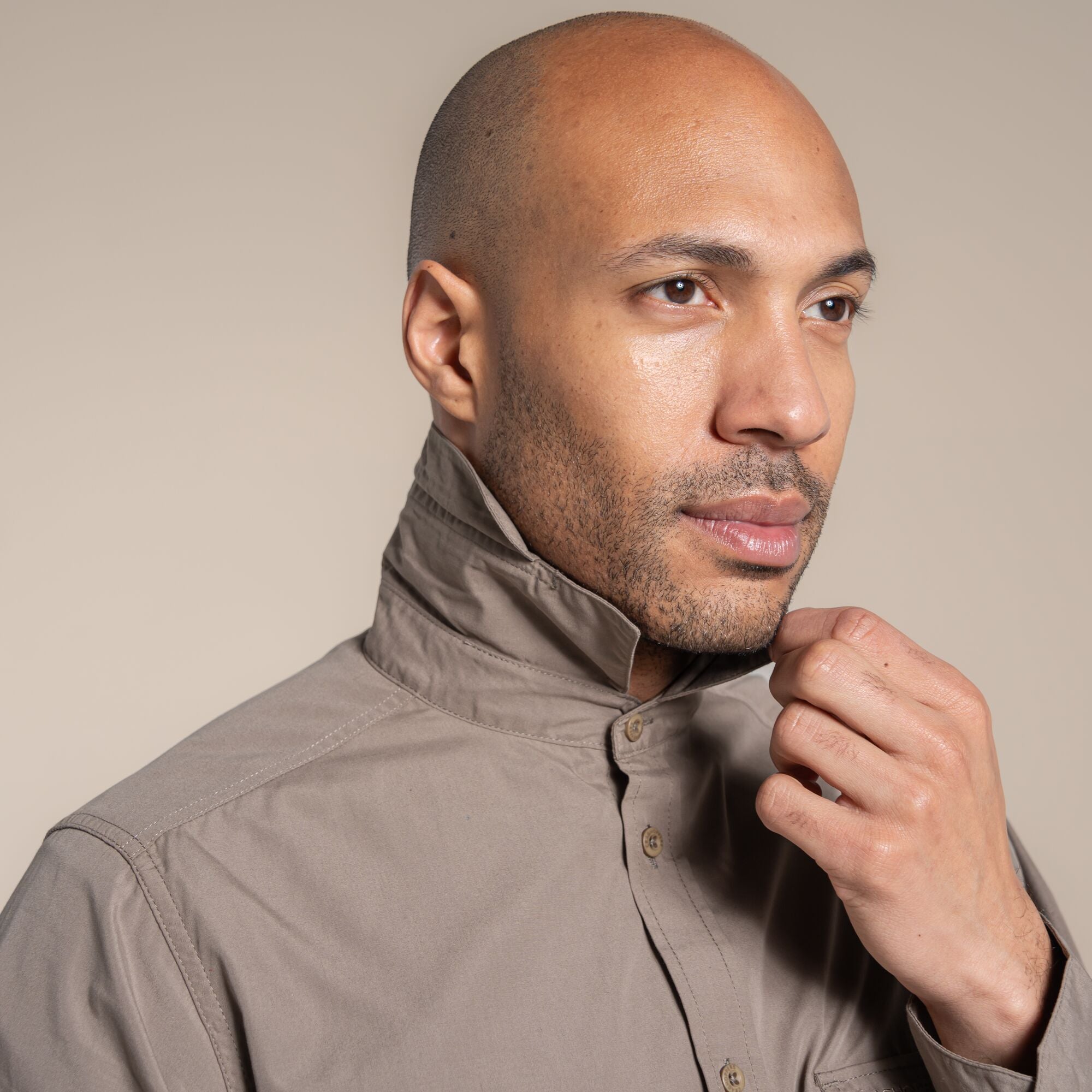 Men's Kiwi II Long Sleeved Shirt - Pebble