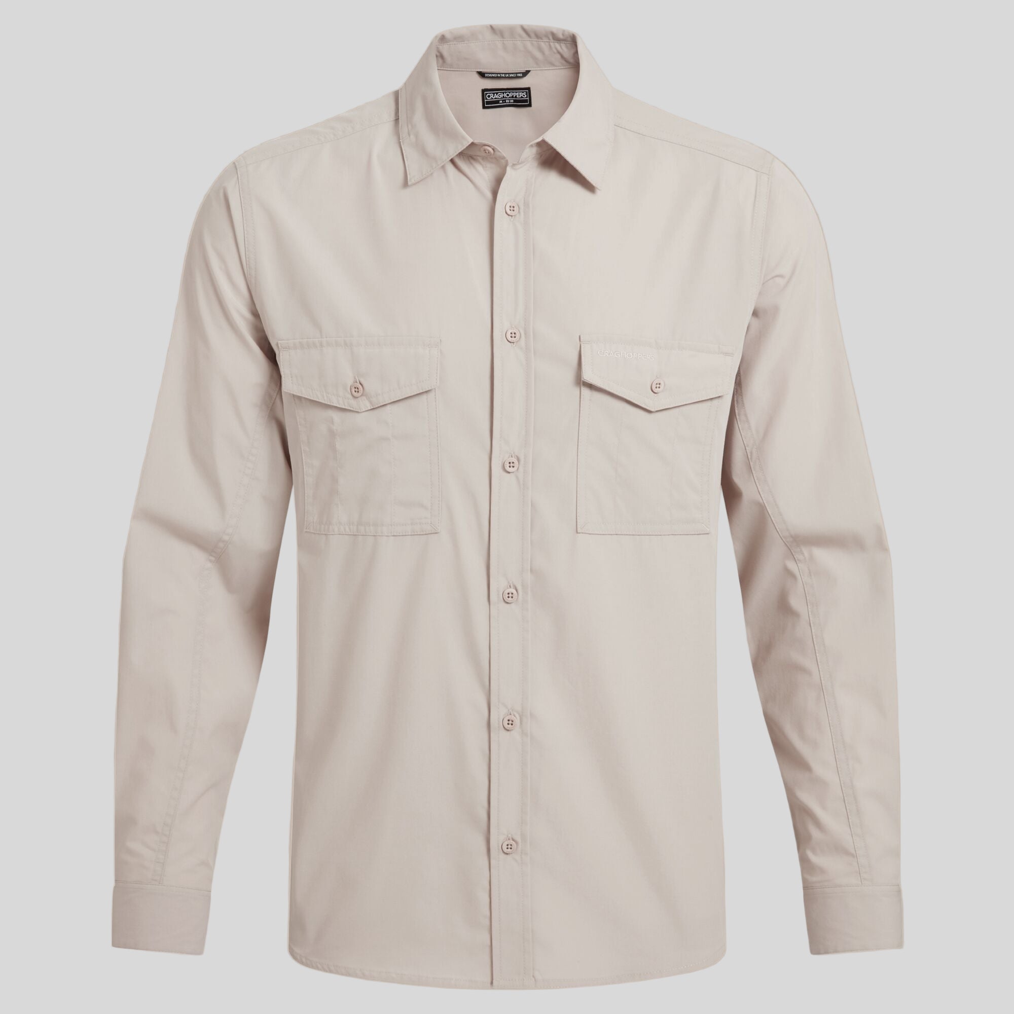 Men's Kiwi II Long Sleeved Shirt - Oatmeal