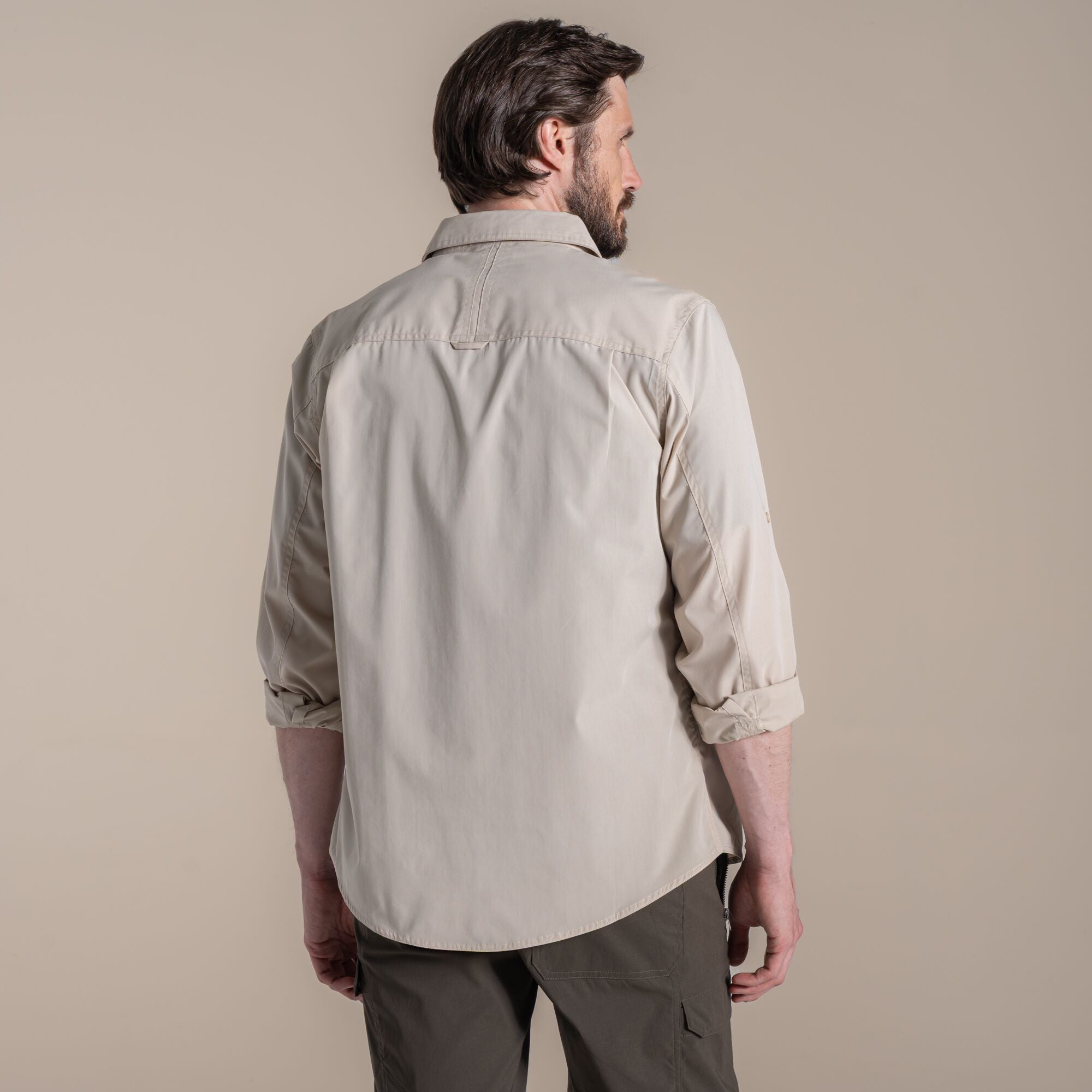 Men's Kiwi II Long Sleeved Shirt - Oatmeal