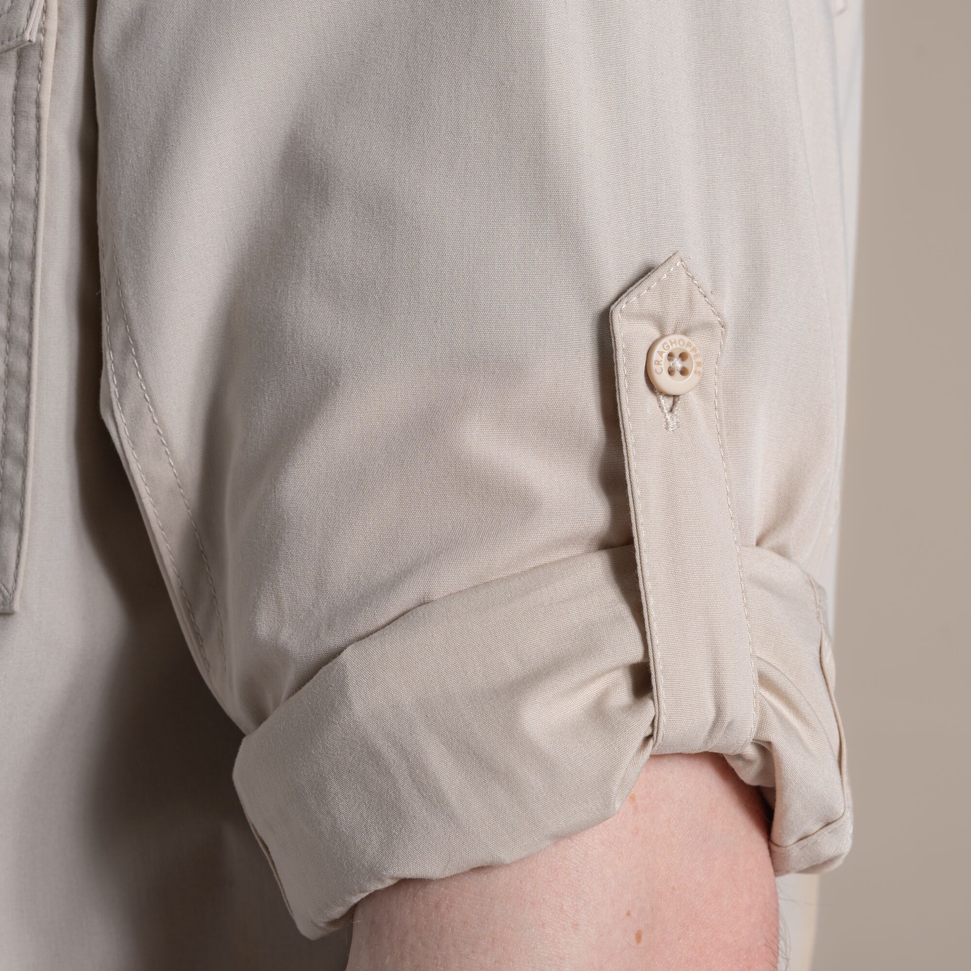 Men's Kiwi II Long Sleeved Shirt - Oatmeal