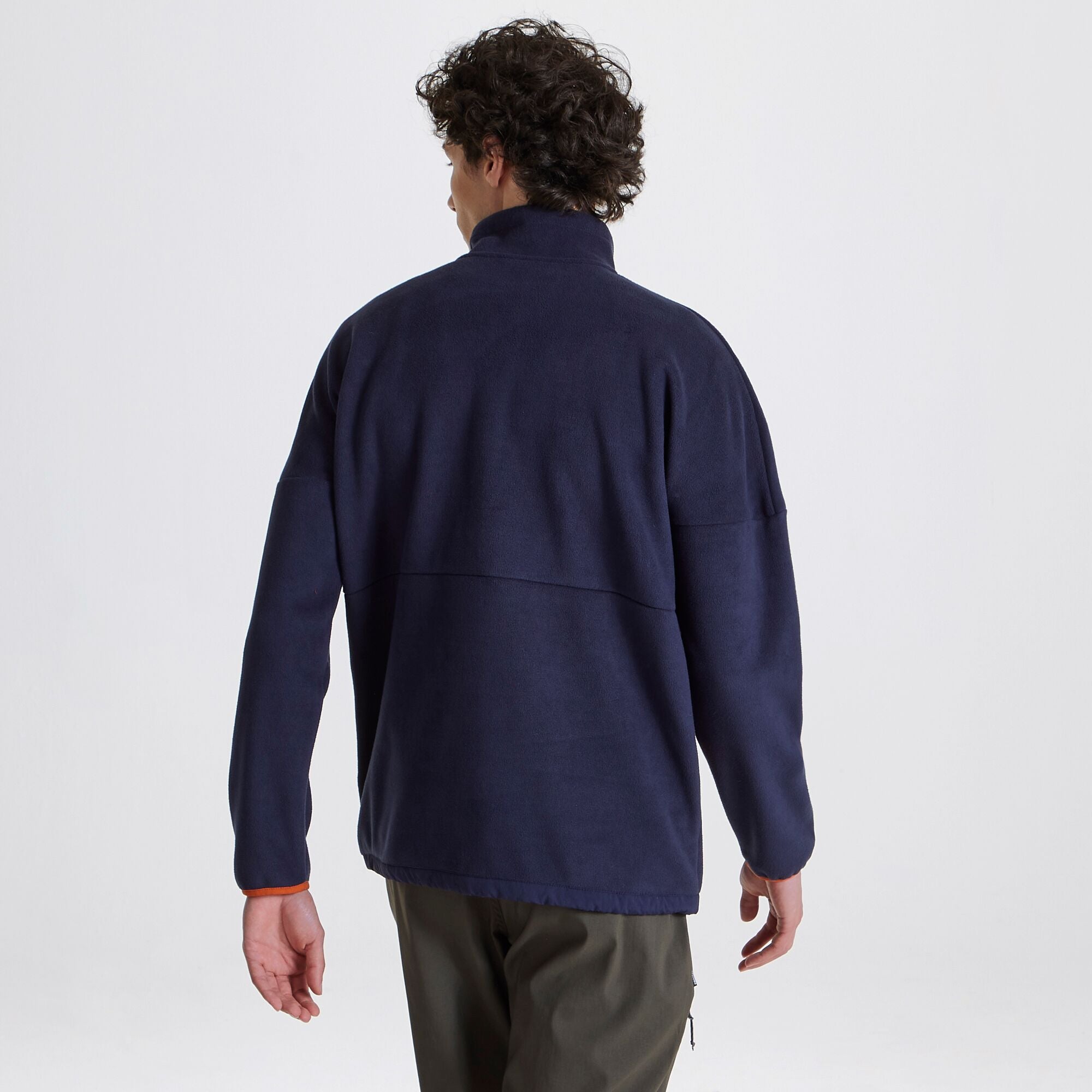 Unisex Whitlaw Half Zip Fleece - Blue Navy