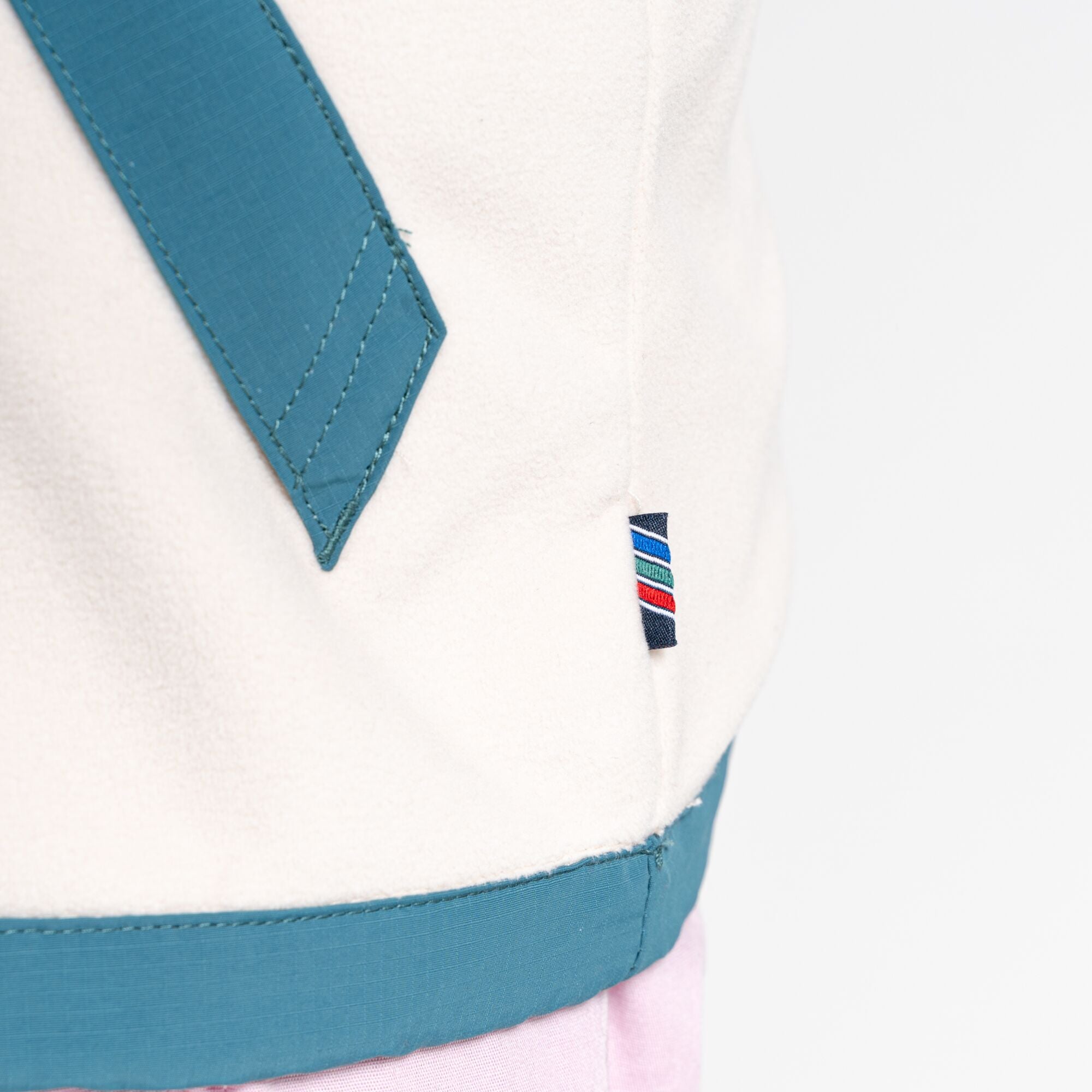 Unisex Welwood Half Zip - Ecru