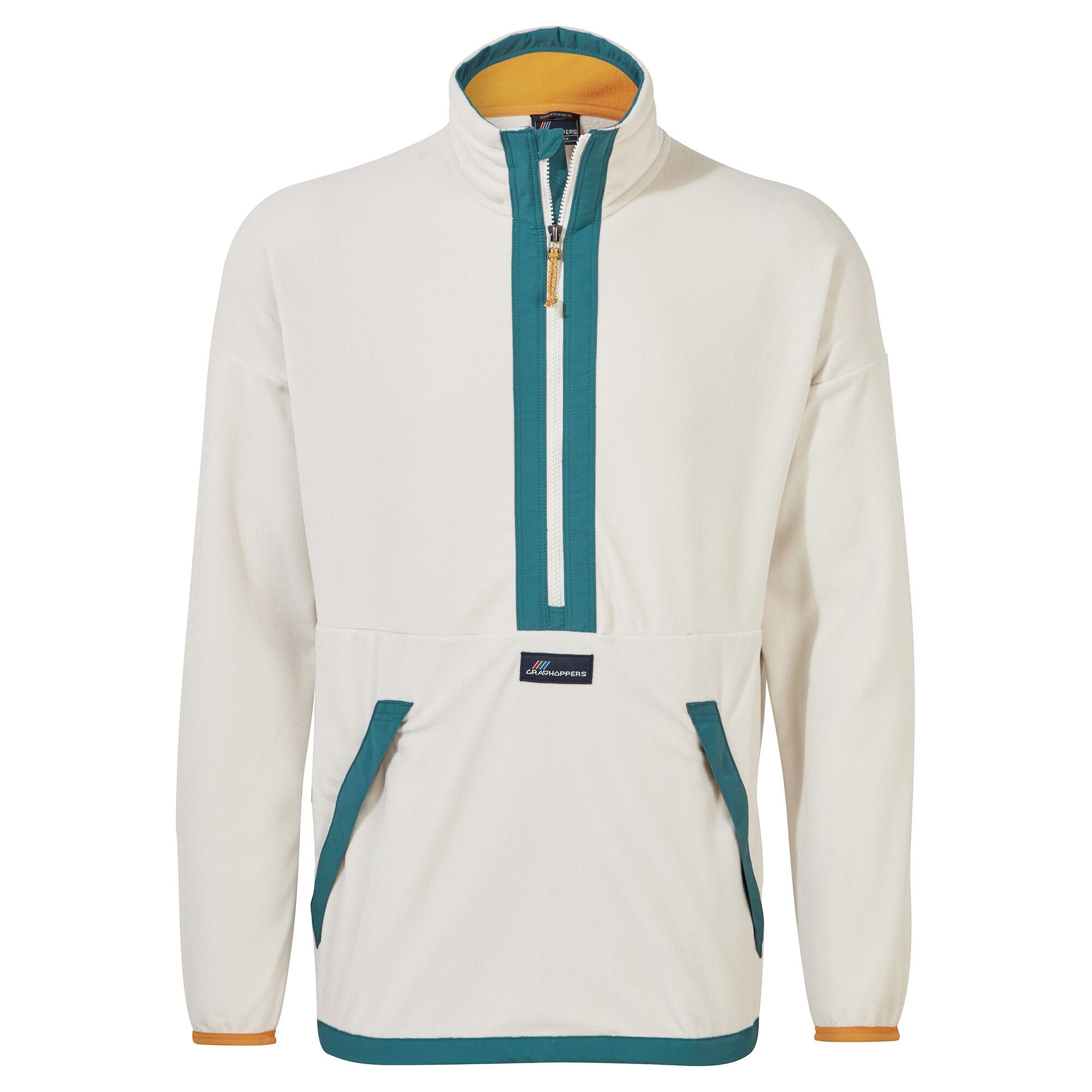 Unisex Welwood Half Zip - Ecru