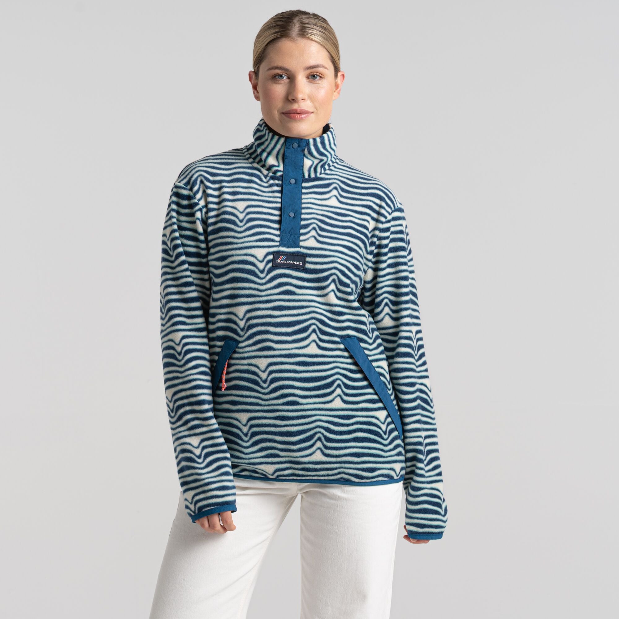 Unisex Teton Overhead - Poseidon Blue Print