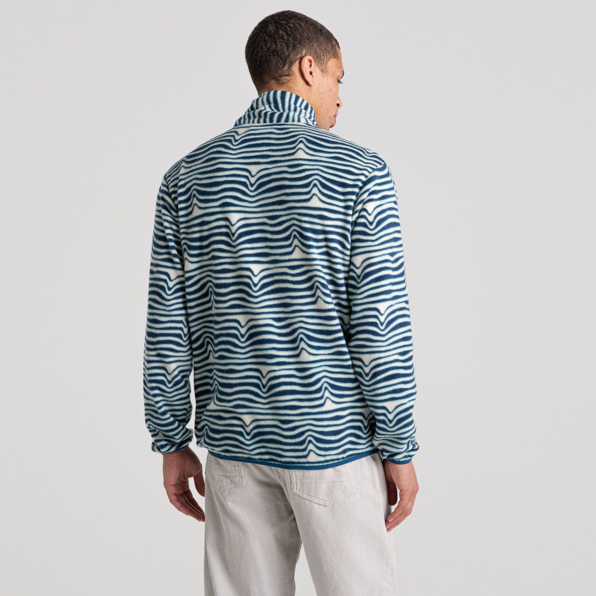 Unisex Teton Overhead - Poseidon Blue Print