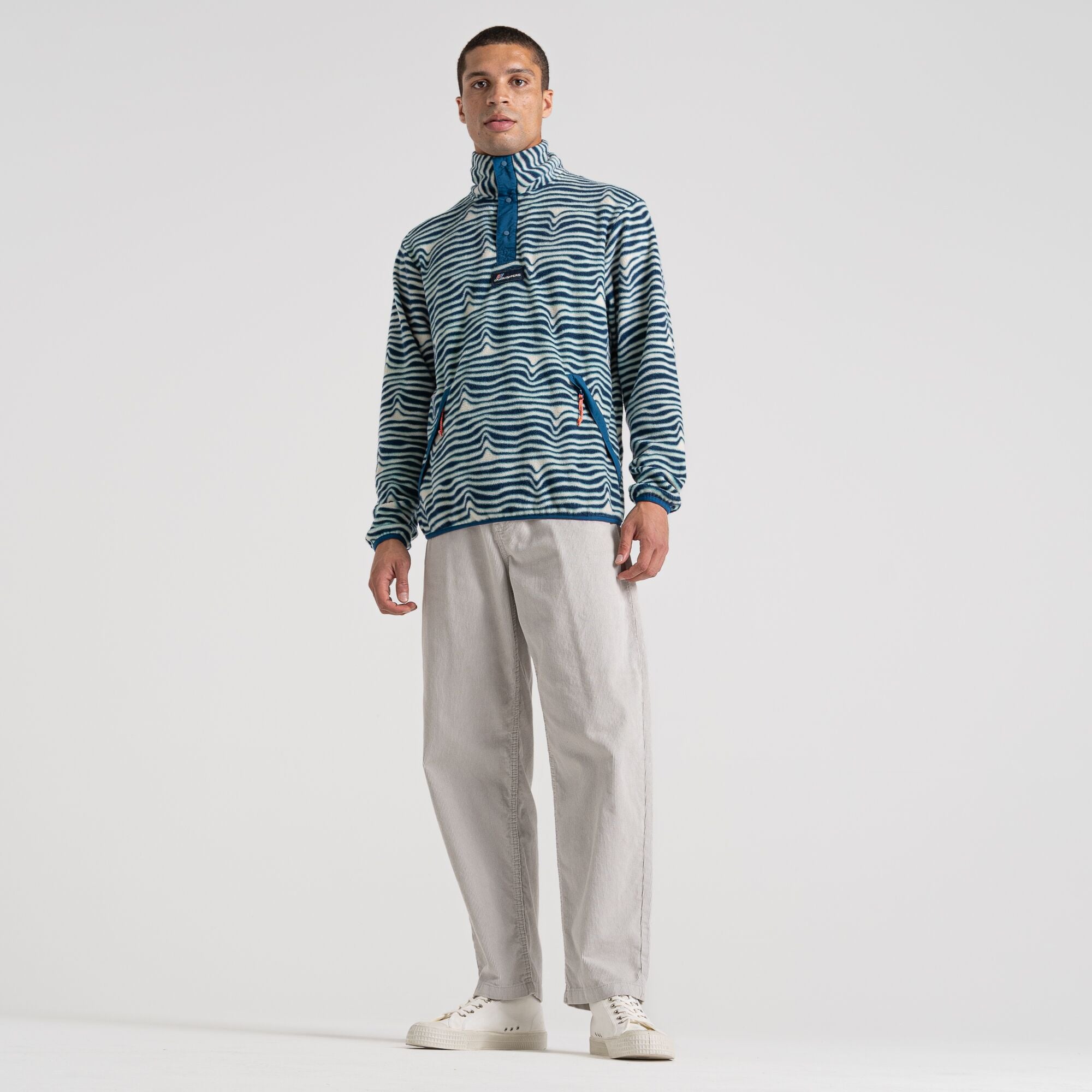 Unisex Teton Overhead - Poseidon Blue Print