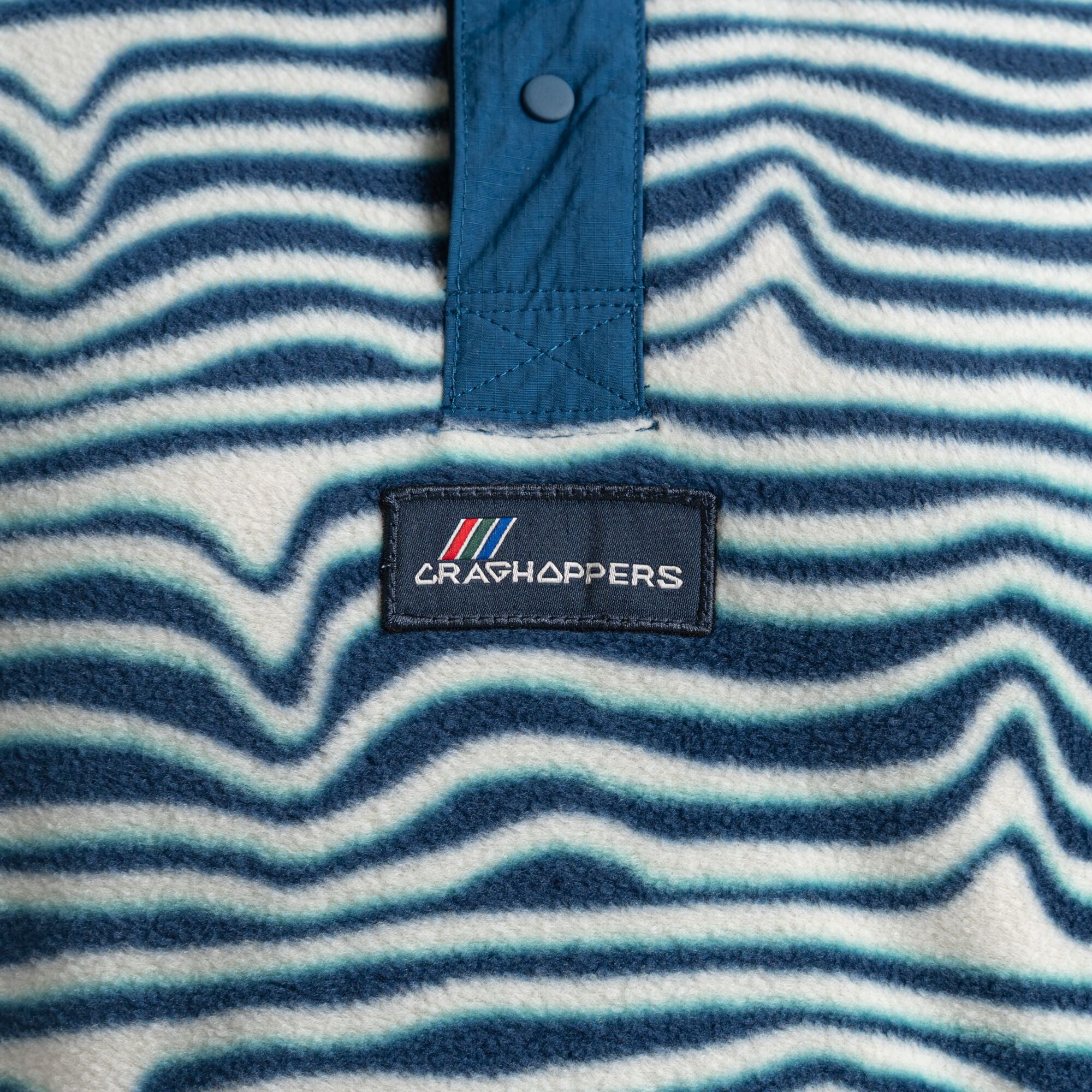 Unisex Teton Overhead - Poseidon Blue Print